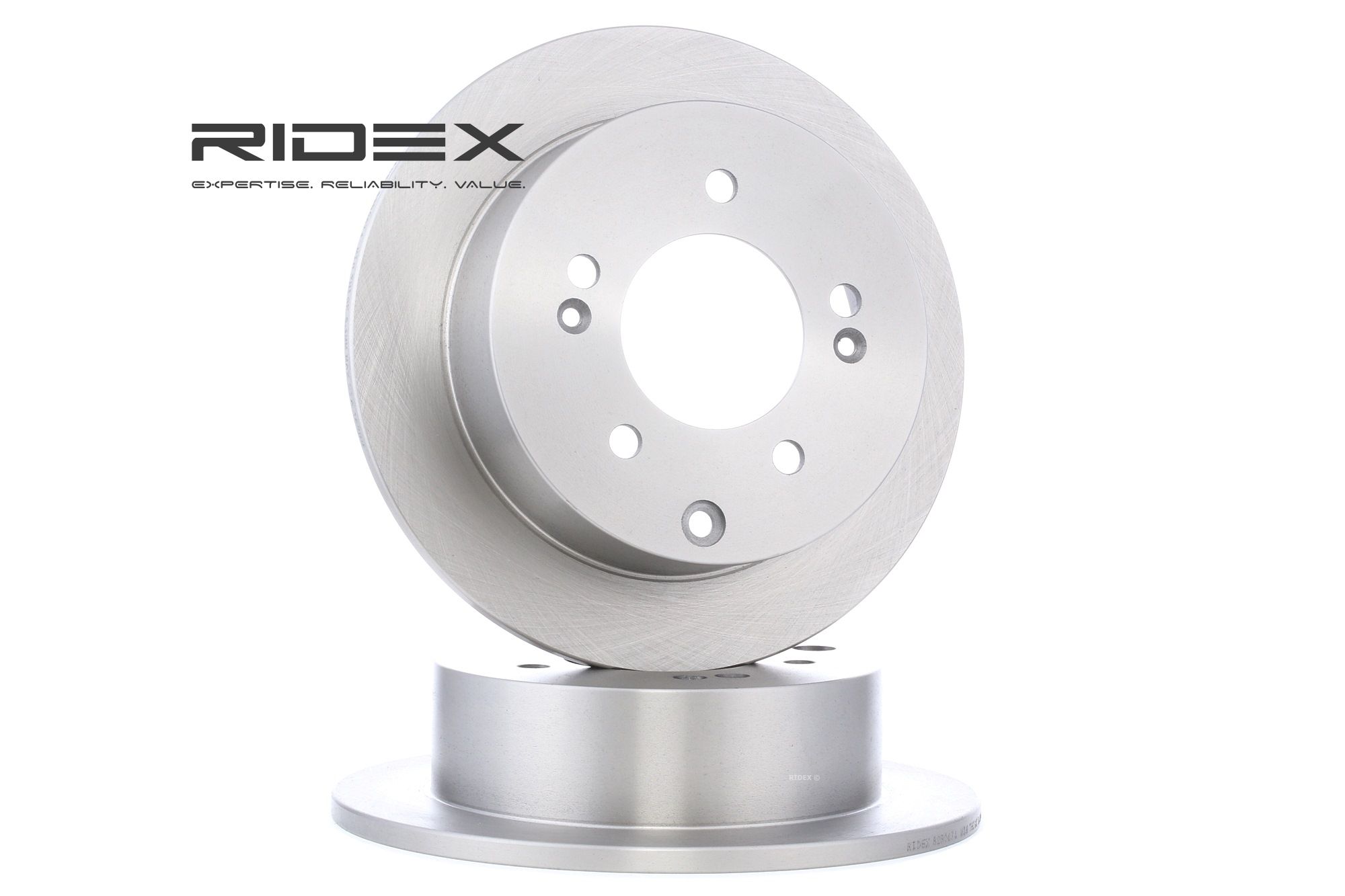RIDEX Disques De Frein 82B0674 Frein à Disque,Disque de frein KIA,SOUL AM,CERATO II Sedán TD,CERATO 