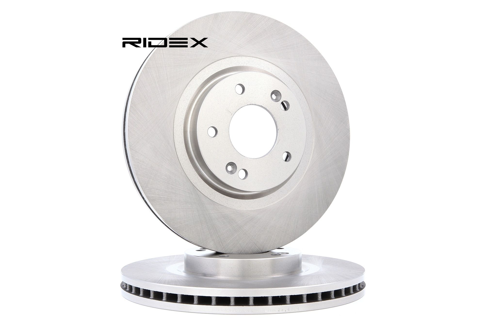 RIDEX Disques De Frein 82B0842 Frein à Disque,Disque de frein HYUNDAI,KIA,SANTA FÉ II CM,SANTA FÉ II
