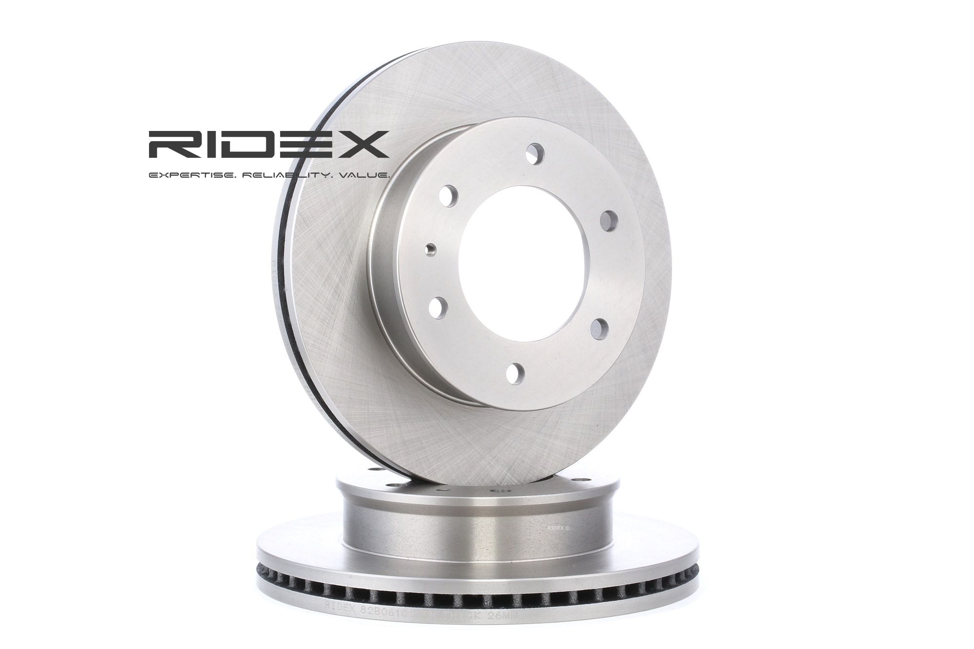 RIDEX Disques De Frein 82B0610 Frein à Disque,Disque de frein FORD,MAZDA,RANGER ES, ET,RANGER ER, EQ