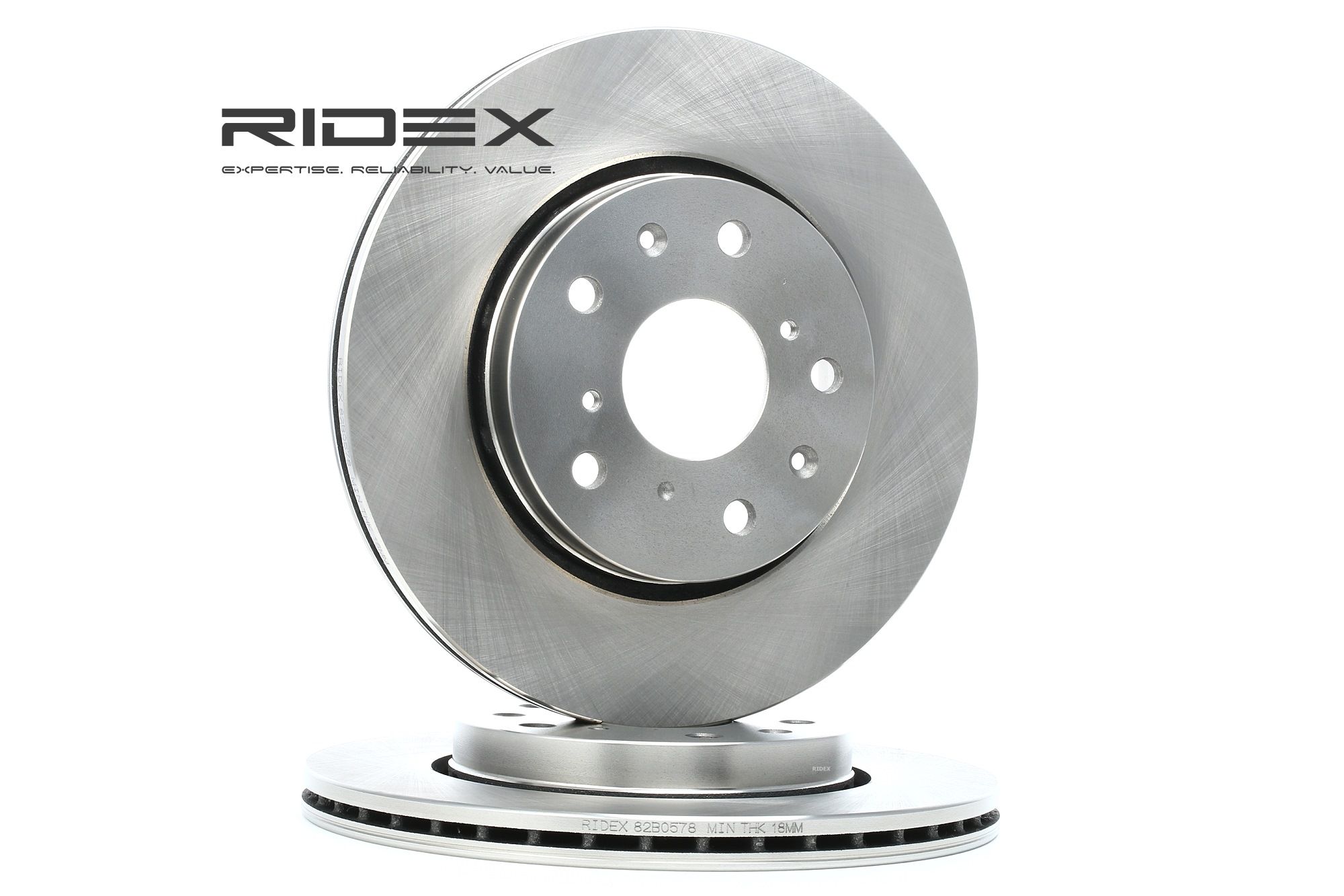 RIDEX Disques De Frein 82B0578 Frein à Disque,Disque de frein SUZUKI,SWIFT III MZ, EZ,SWIFT IV FZ, N