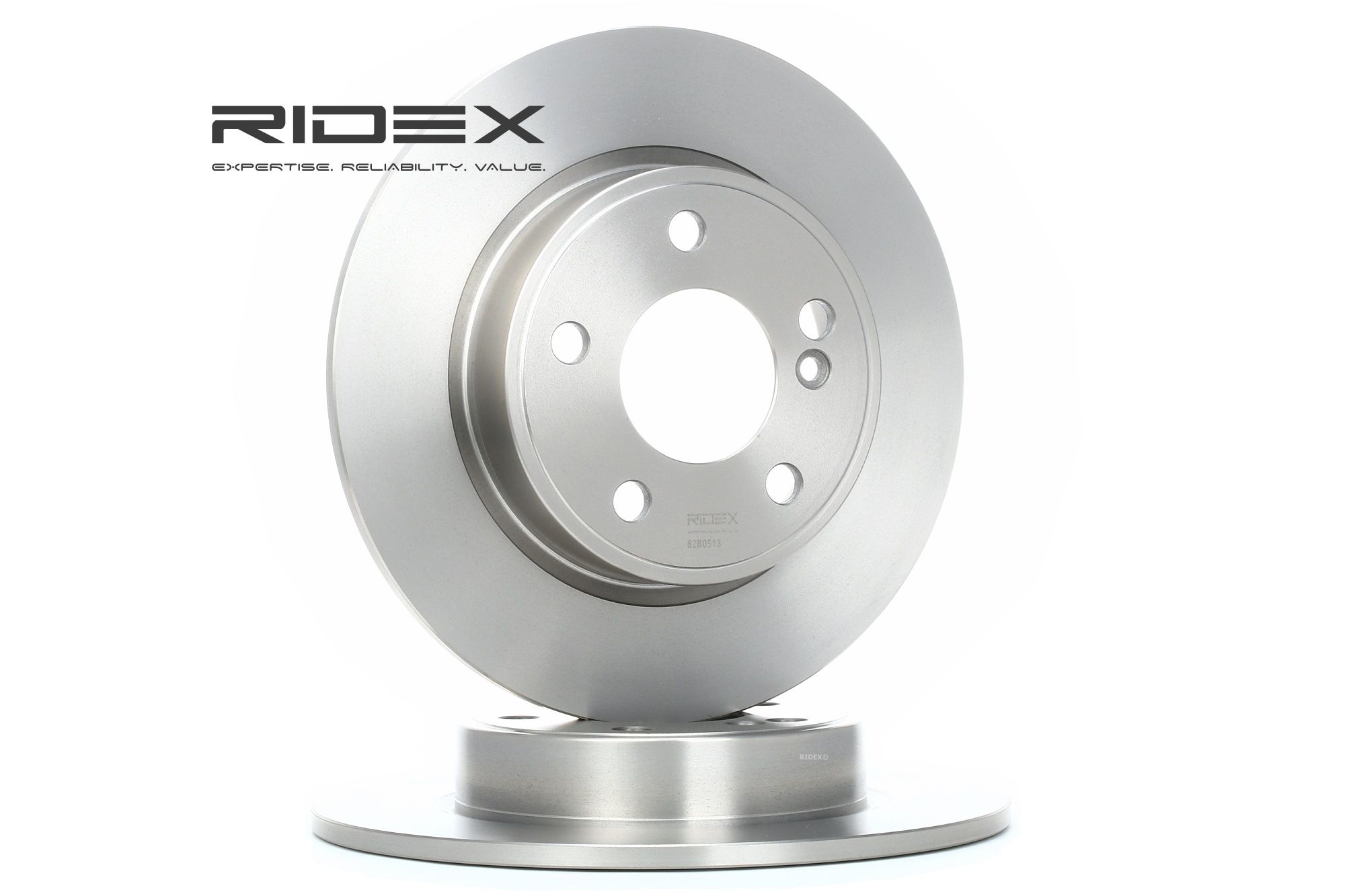 RIDEX Disques De Frein 82B0513 Frein à Disque,Disque de frein MERCEDES-BENZ,CLASE A W176,CLASE B W24