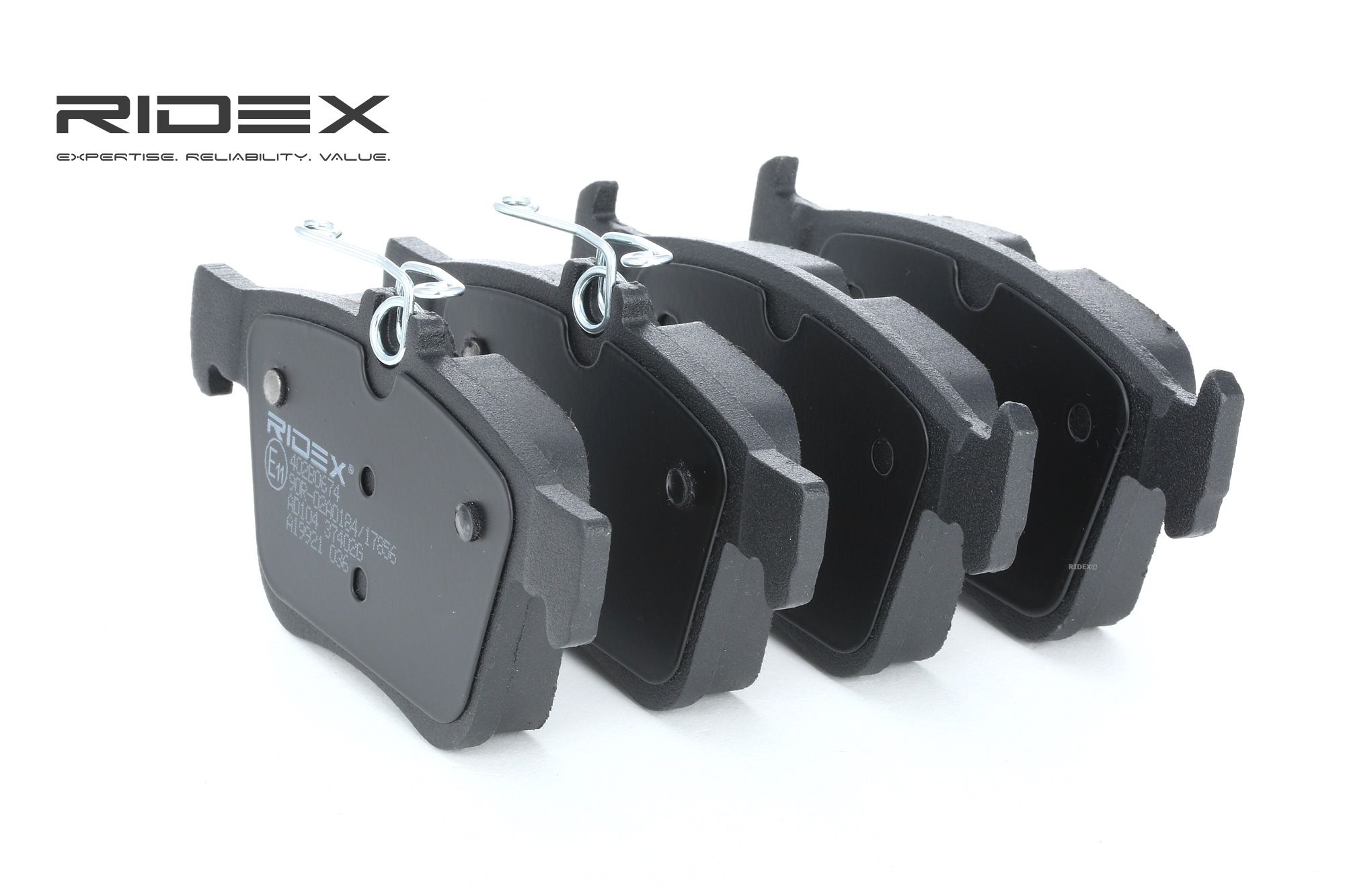 RIDEX Plaquettes De Frein 402B0674 Jeu De Plaquettes De Frein,Jeu de plaquettes de frein, frein à di