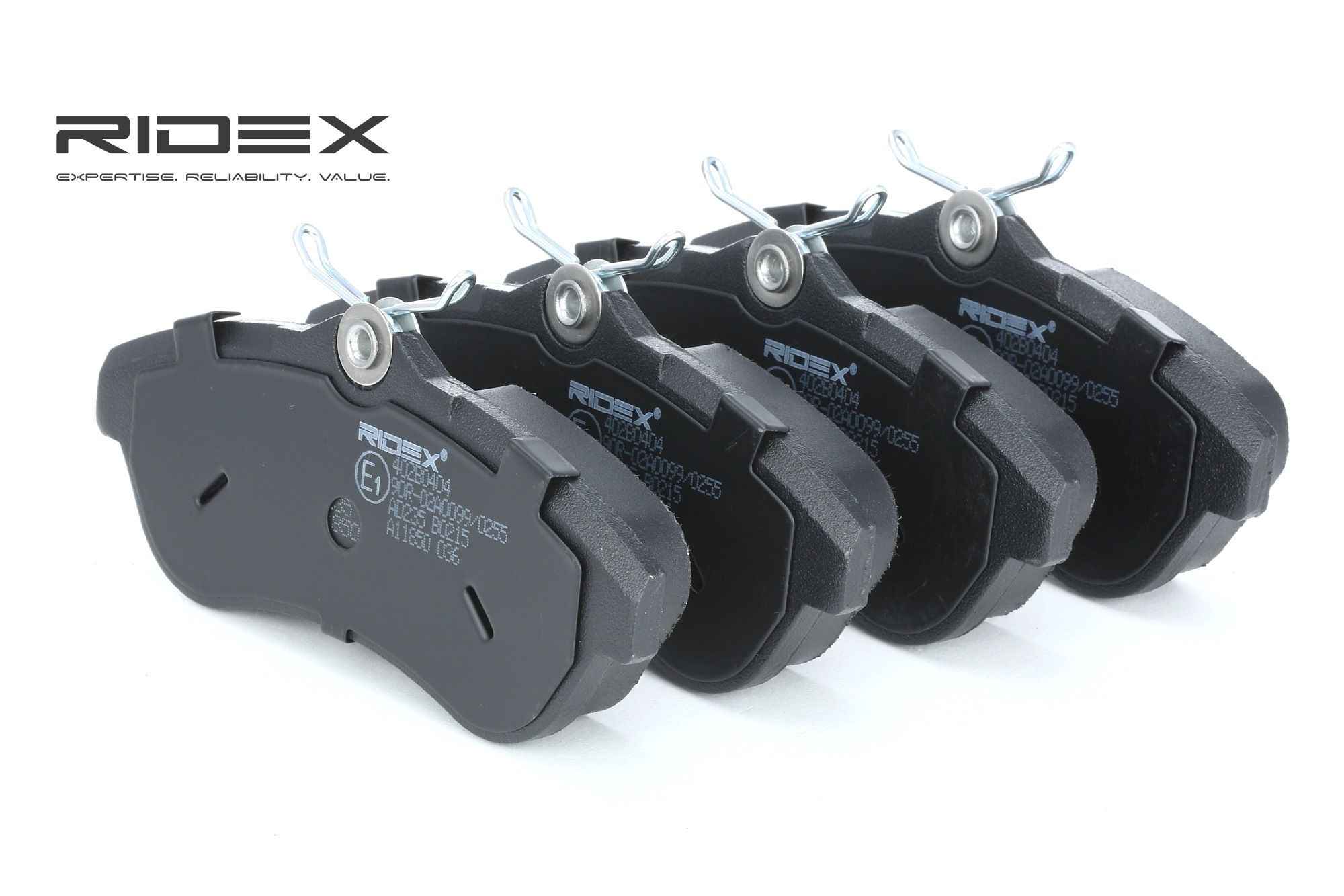 RIDEX Plaquettes De Frein 402B0404 Jeu De Plaquettes De Frein,Jeu de plaquettes de frein, frein à di