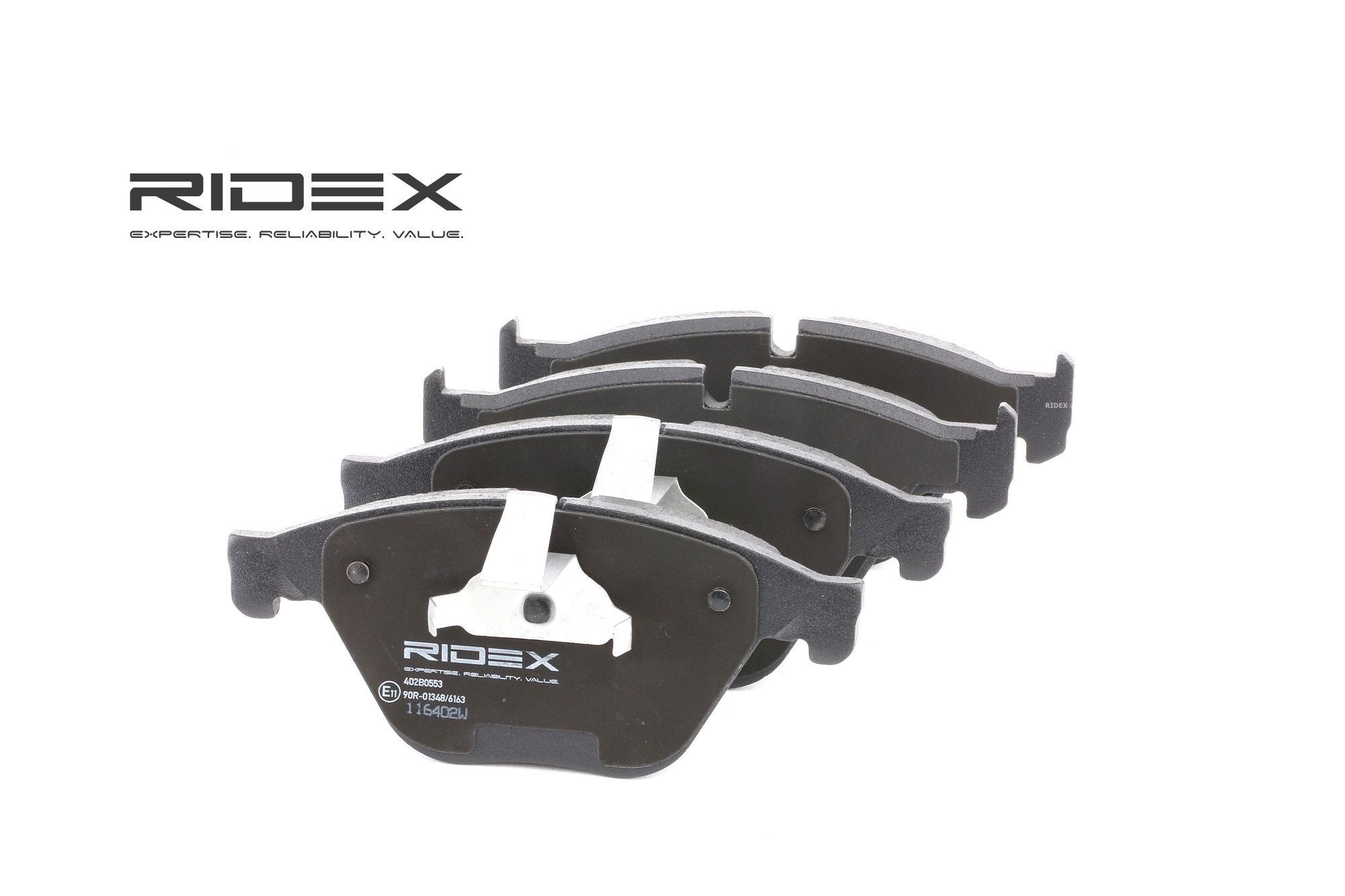 RIDEX Plaquettes De Frein 402B0553 Jeu De Plaquettes De Frein,Jeu de plaquettes de frein, frein à di