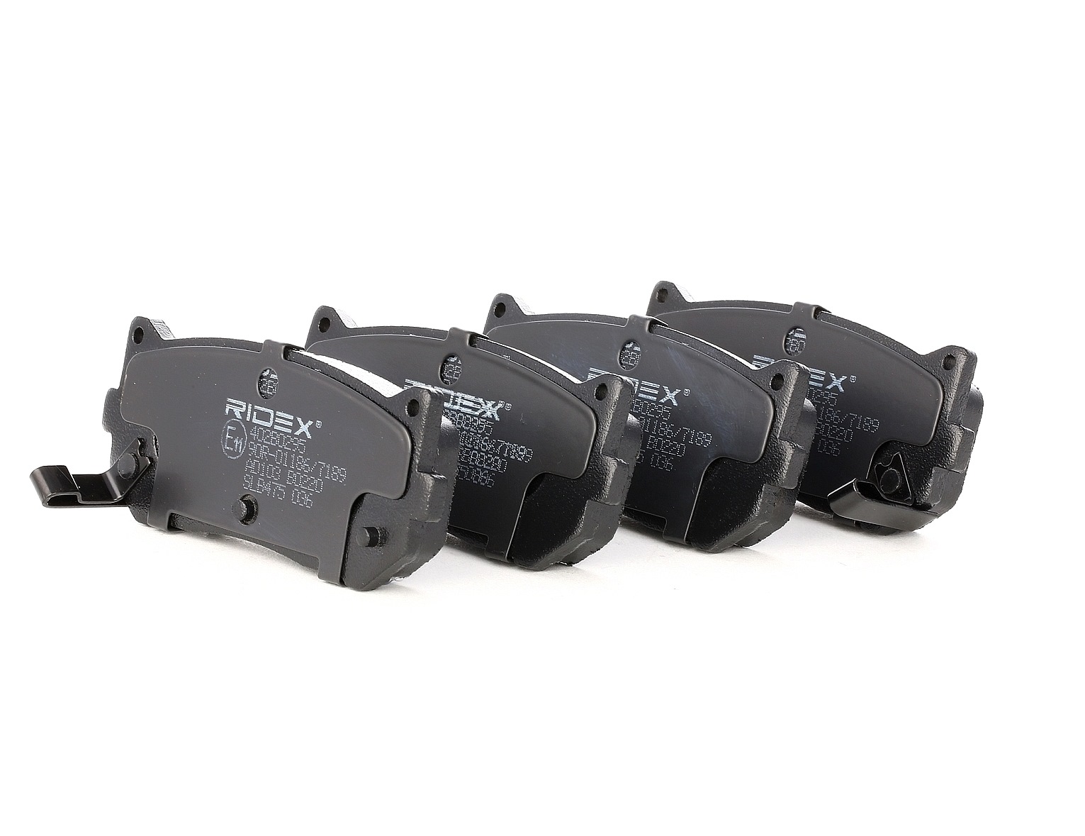 RIDEX Plaquettes De Frein 402B0295 Jeu De Plaquettes De Frein,Jeu de plaquettes de frein, frein à di