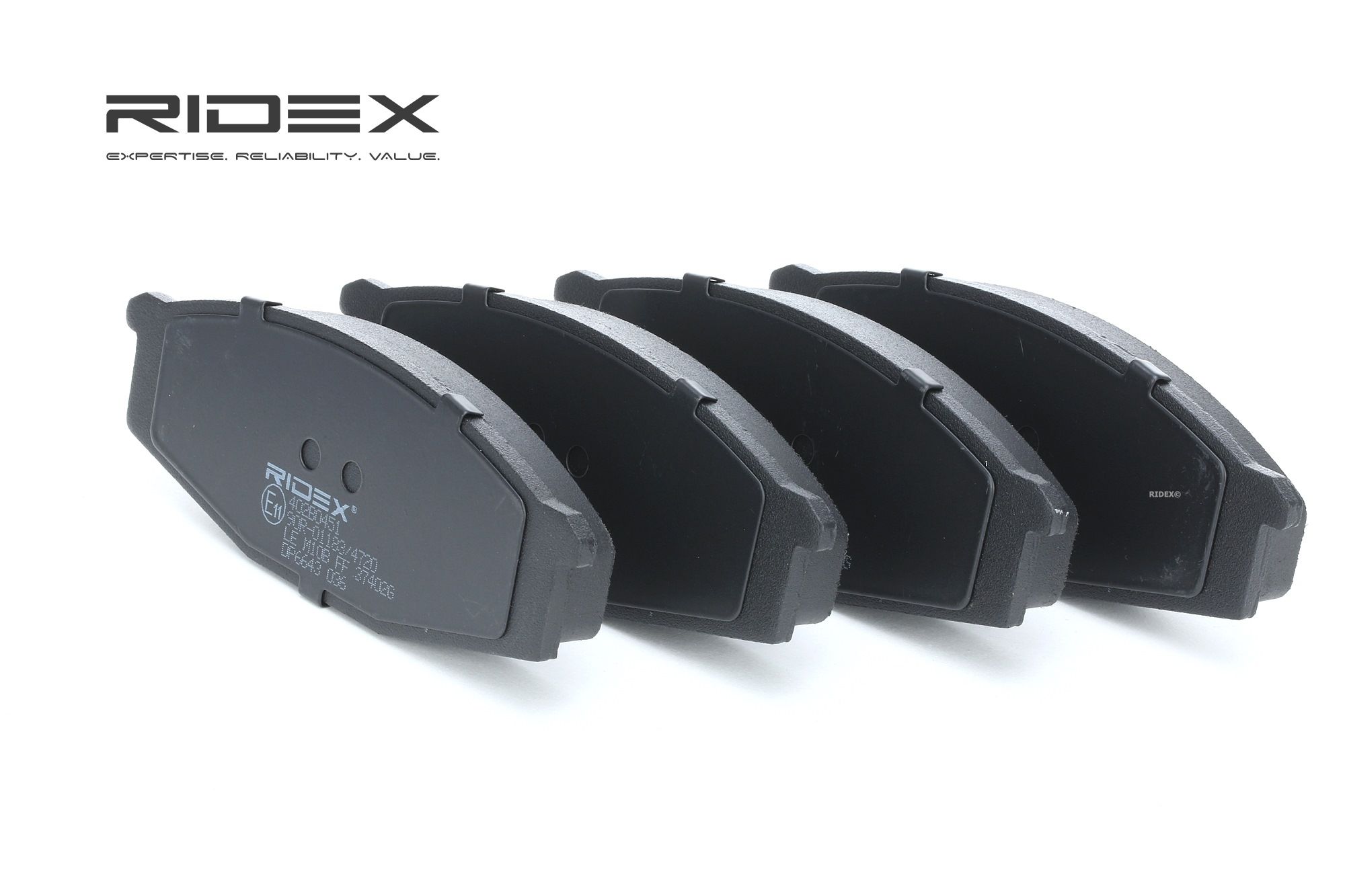 RIDEX Plaquettes De Frein 402B0451 Jeu De Plaquettes De Frein,Jeu de plaquettes de frein, frein à di