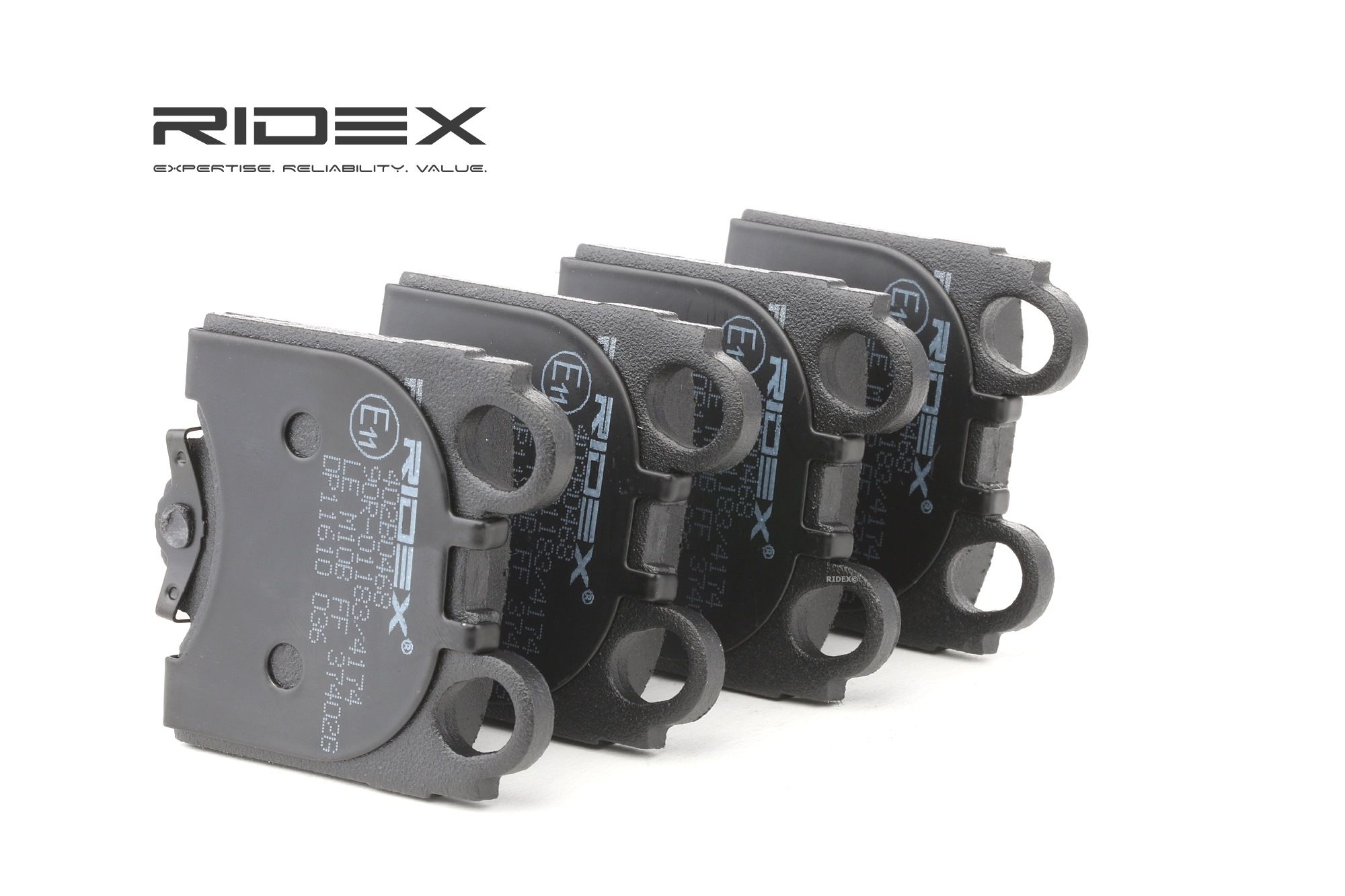 RIDEX Plaquettes De Frein 402B0468 Jeu De Plaquettes De Frein,Jeu de plaquettes de frein, frein à di