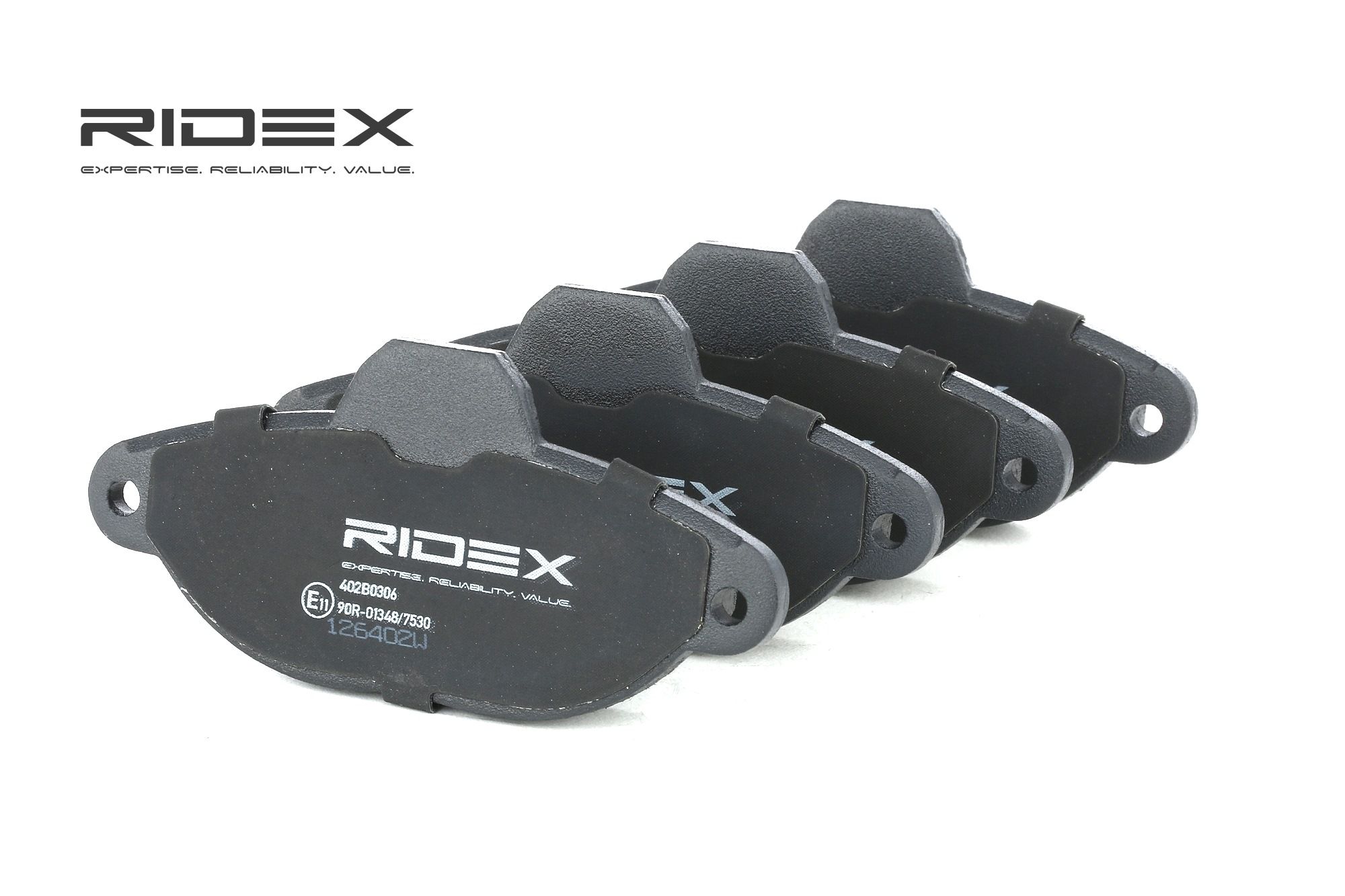 RIDEX Plaquettes De Frein 402B0306 Jeu De Plaquettes De Frein,Jeu de plaquettes de frein, frein à di