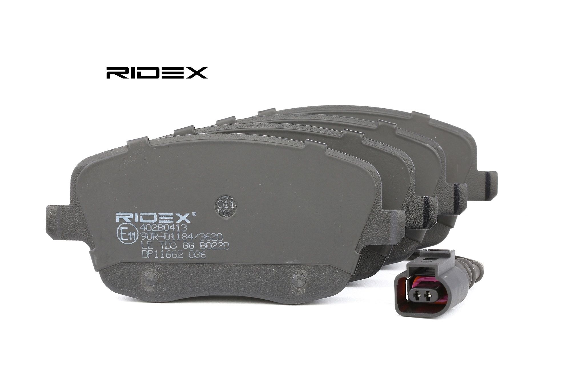 RIDEX Plaquettes De Frein 402B0413 Jeu De Plaquettes De Frein,Jeu de plaquettes de frein, frein à di