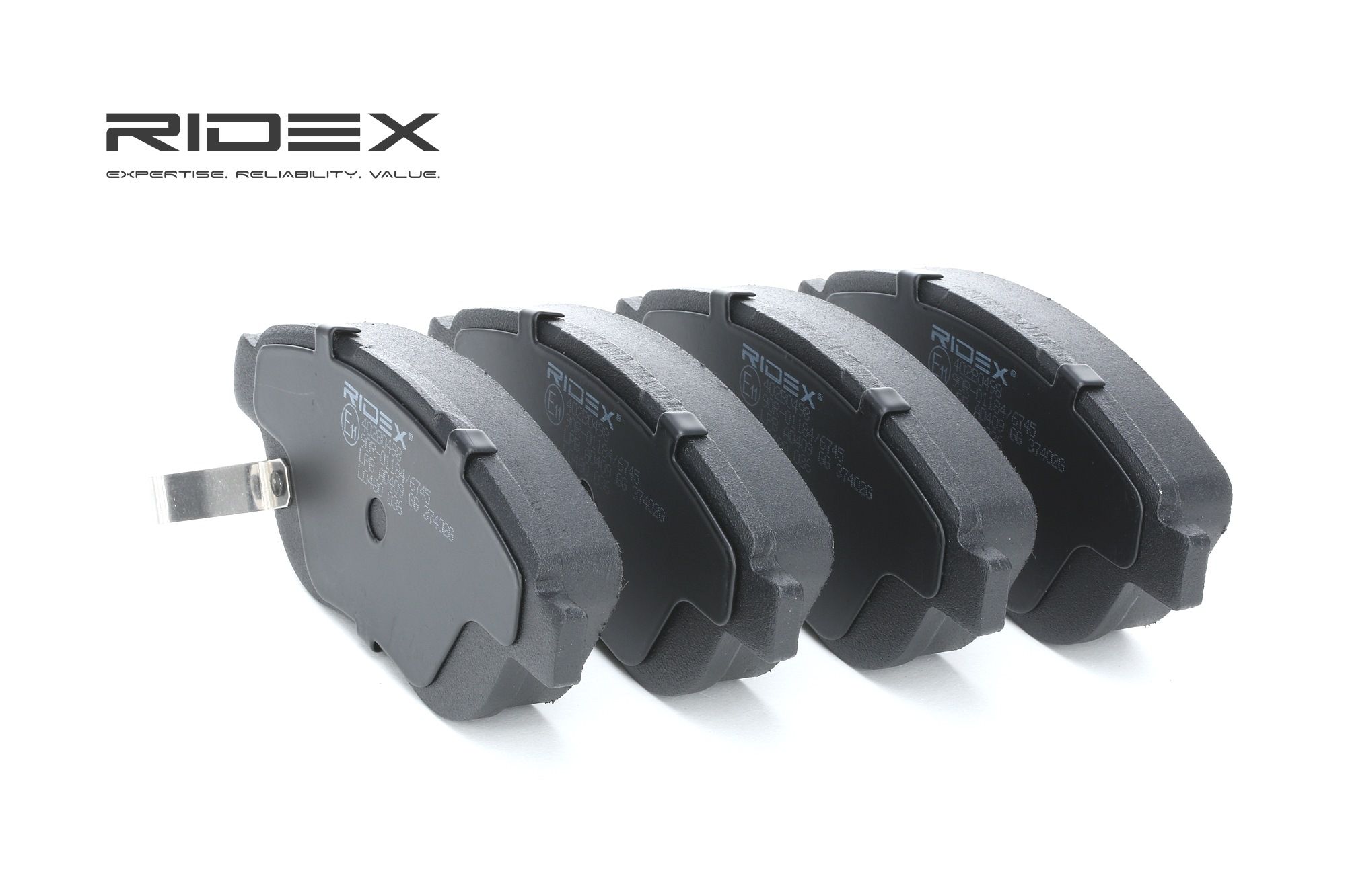 RIDEX Plaquettes De Frein 402B0498 Jeu De Plaquettes De Frein,Jeu de plaquettes de frein, frein à di