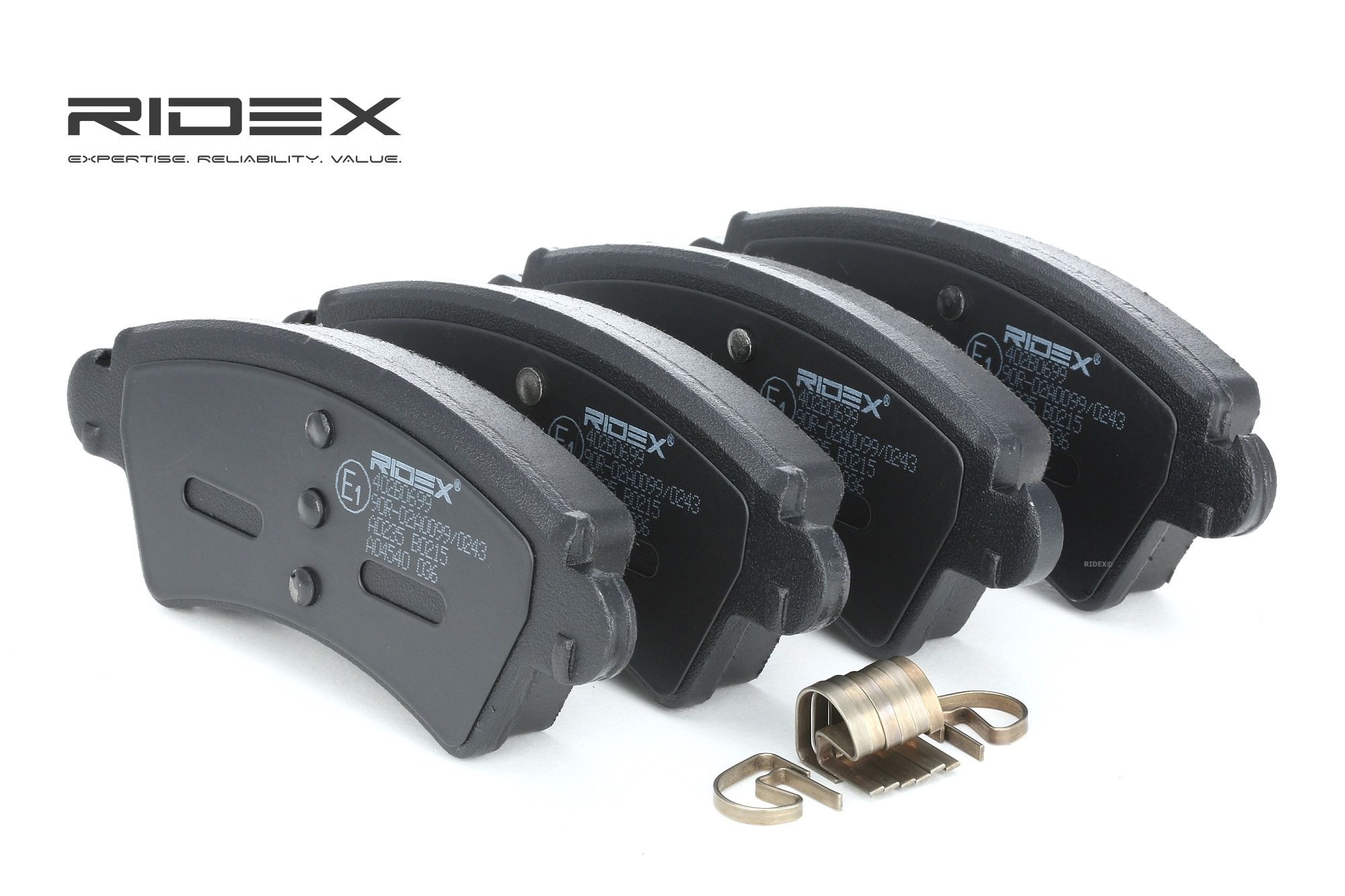 RIDEX Plaquettes De Frein 402B0699 Jeu De Plaquettes De Frein,Jeu de plaquettes de frein, frein à di