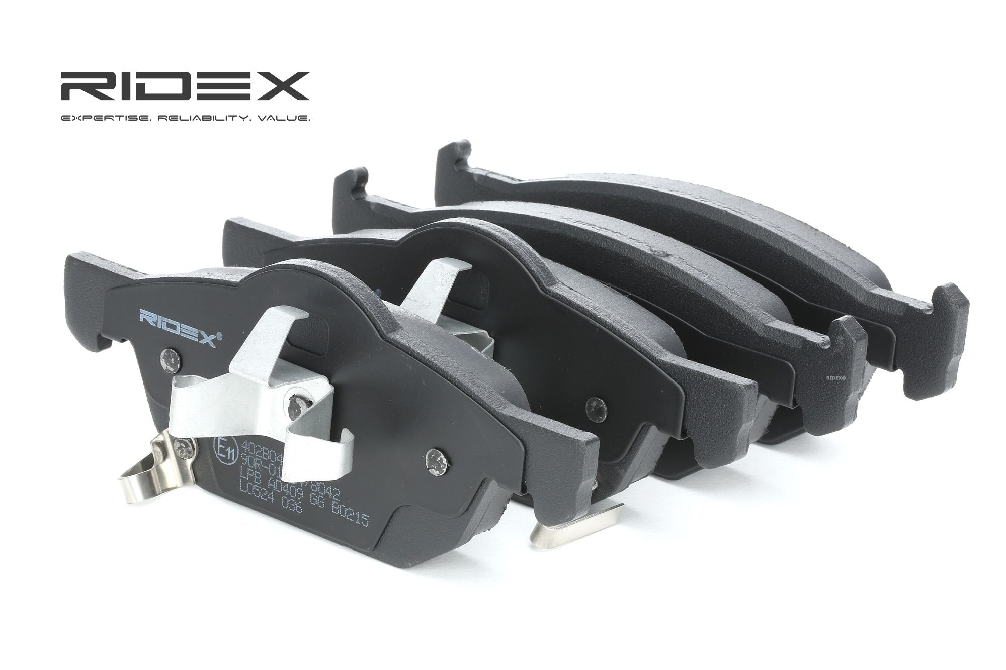 RIDEX Plaquettes De Frein 402B0475 Jeu De Plaquettes De Frein,Jeu de plaquettes de frein, frein à di