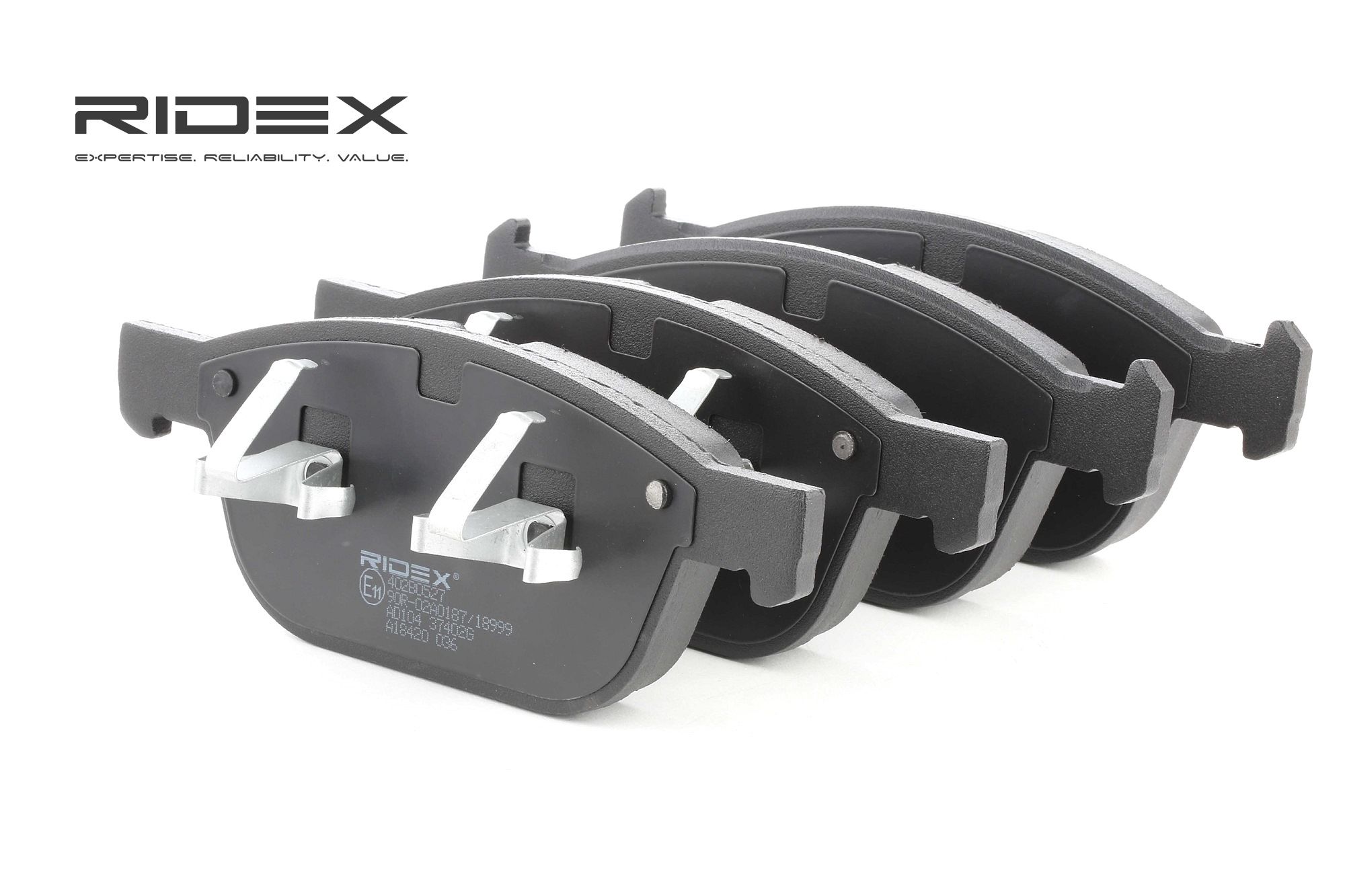 RIDEX Plaquettes De Frein 402B0527 Jeu De Plaquettes De Frein,Jeu de plaquettes de frein, frein à di