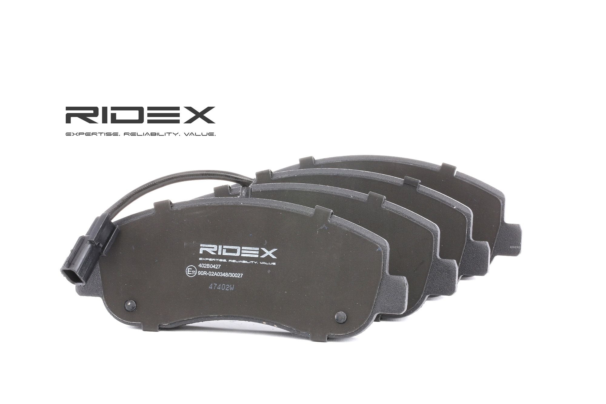 RIDEX Plaquettes De Frein 402B0427 Jeu De Plaquettes De Frein,Jeu de plaquettes de frein, frein à di