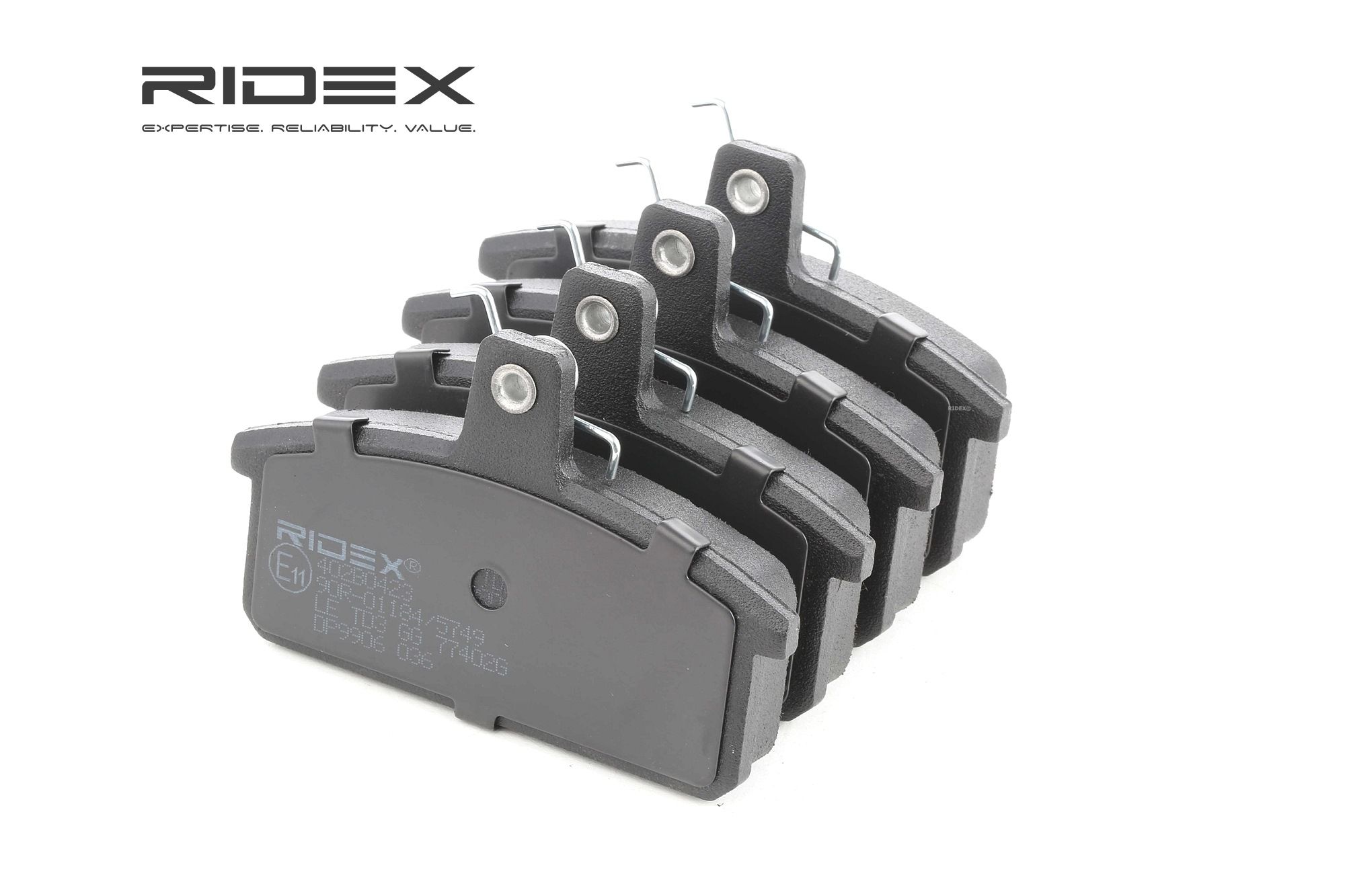 RIDEX Plaquettes De Frein 402B0423 Jeu De Plaquettes De Frein,Jeu de plaquettes de frein, frein à di