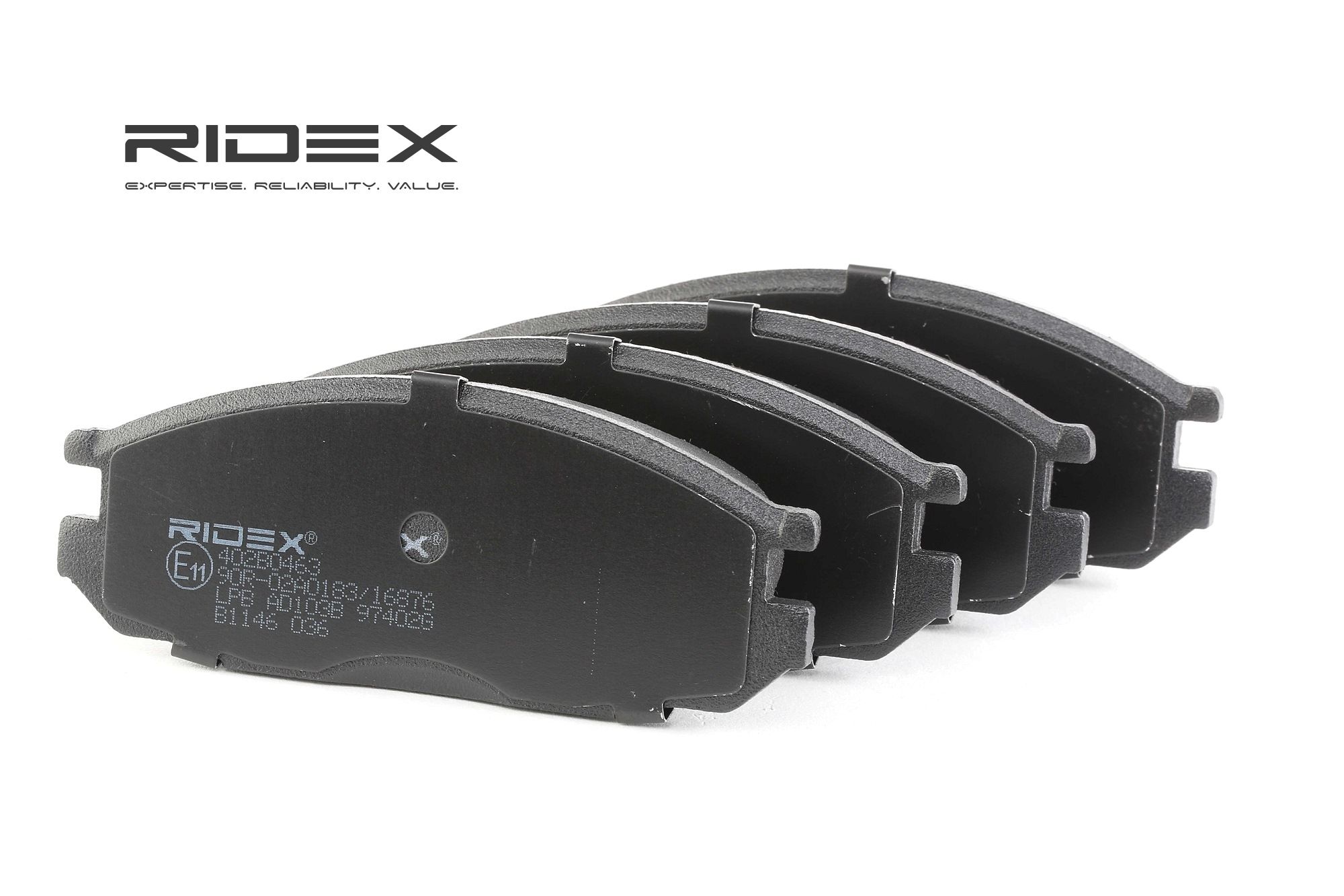 RIDEX Plaquettes De Frein 402B0463 Jeu De Plaquettes De Frein,Jeu de plaquettes de frein, frein à di