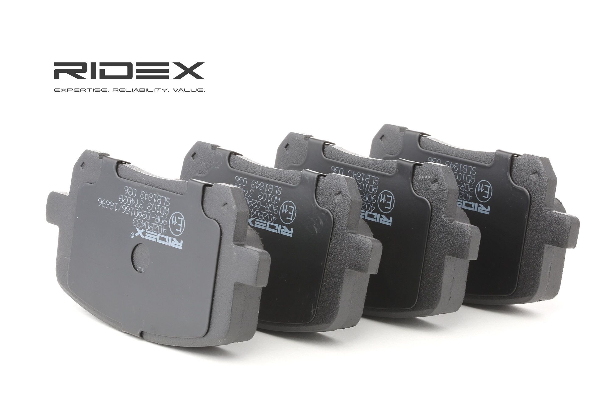 RIDEX Plaquettes De Frein 402B0433 Jeu De Plaquettes De Frein,Jeu de plaquettes de frein, frein à di