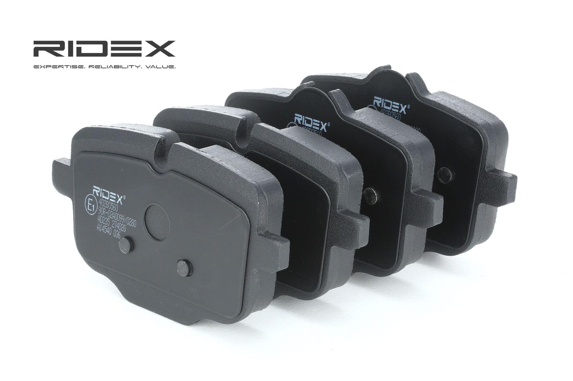 RIDEX Plaquettes De Frein 402B0560 Jeu De Plaquettes De Frein,Jeu de plaquettes de frein, frein à di