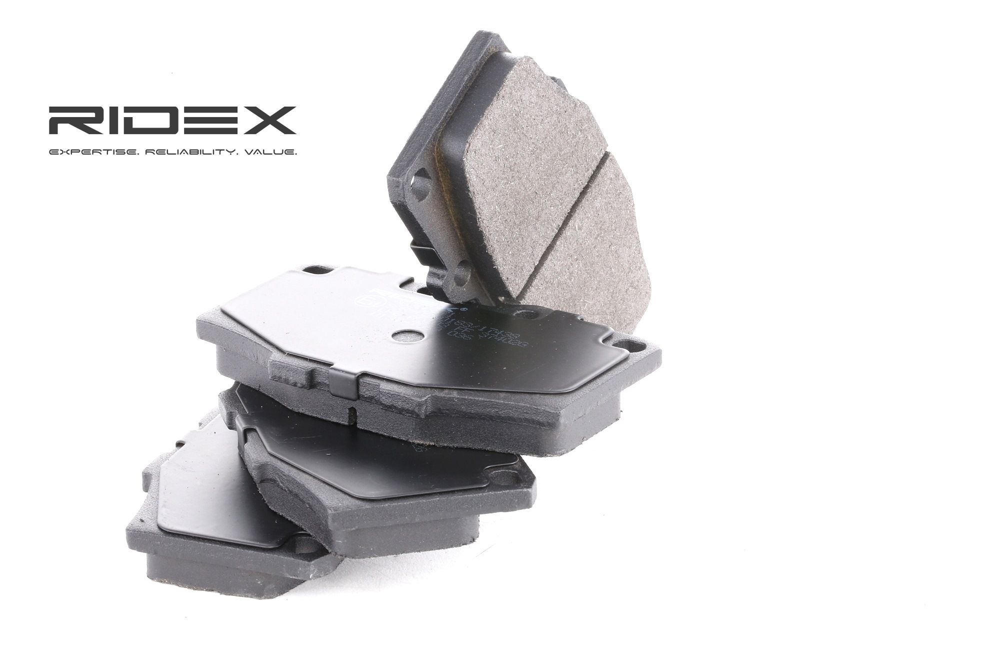 RIDEX Plaquettes De Frein 402B0671 Jeu De Plaquettes De Frein,Jeu de plaquettes de frein, frein à di