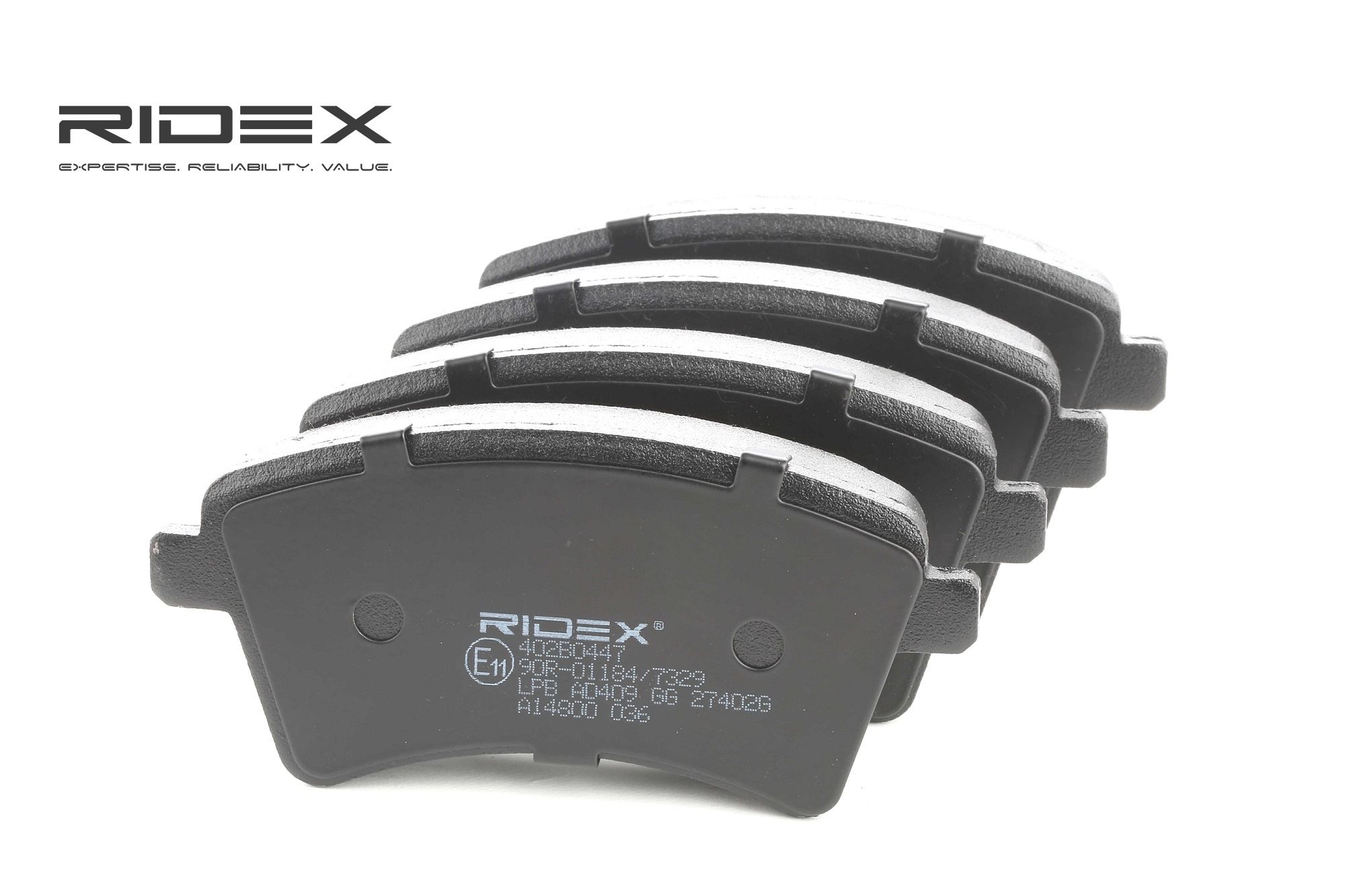 RIDEX Plaquettes De Frein 402B0447 Jeu De Plaquettes De Frein,Jeu de plaquettes de frein, frein à di