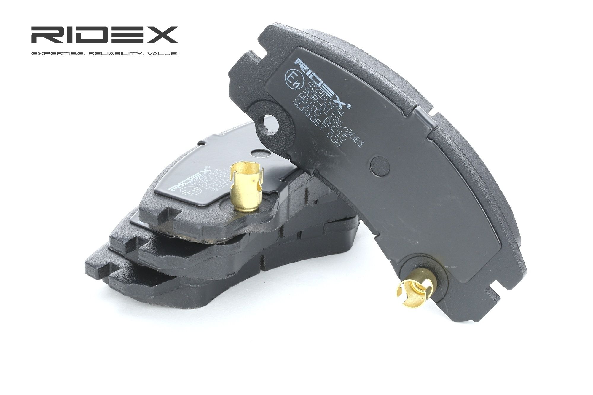 RIDEX Plaquettes De Frein 402B0454 Jeu De Plaquettes De Frein,Jeu de plaquettes de frein, frein à di