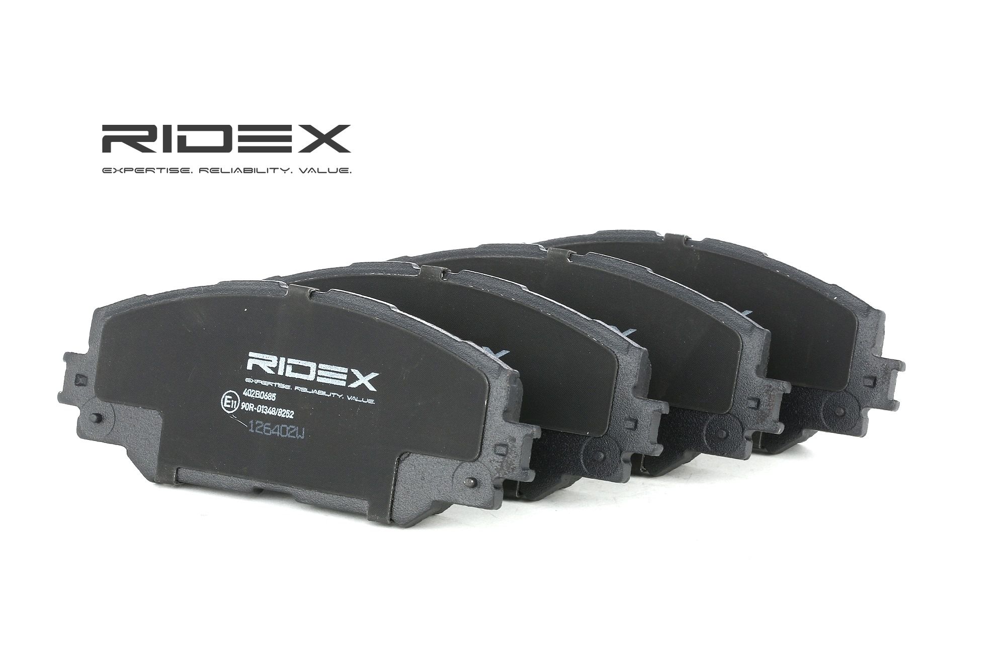 RIDEX Plaquettes De Frein 402B0685 Jeu De Plaquettes De Frein,Jeu de plaquettes de frein, frein à di