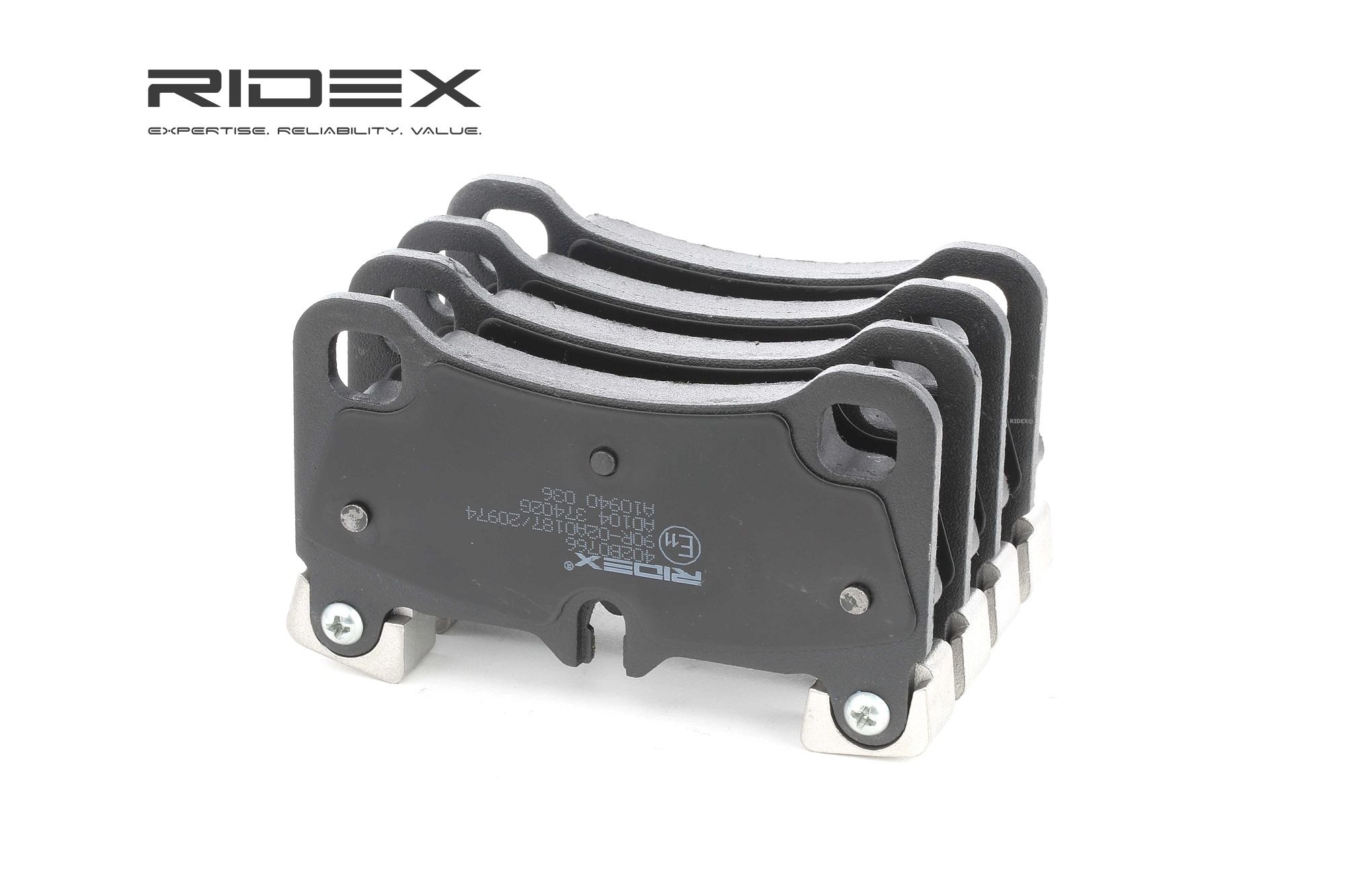 RIDEX Plaquettes De Frein 402B0766 Jeu De Plaquettes De Frein,Jeu de plaquettes de frein, frein à di