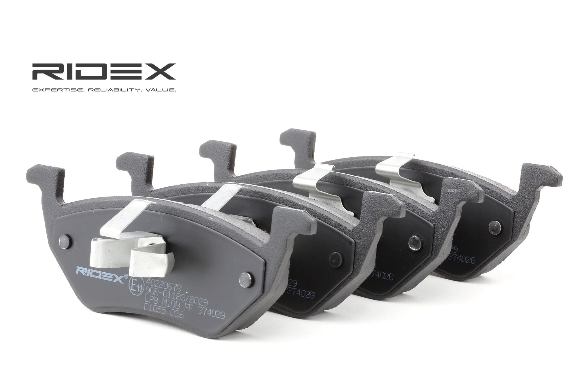 RIDEX Plaquettes De Frein 402B0678 Jeu De Plaquettes De Frein,Jeu de plaquettes de frein, frein à di