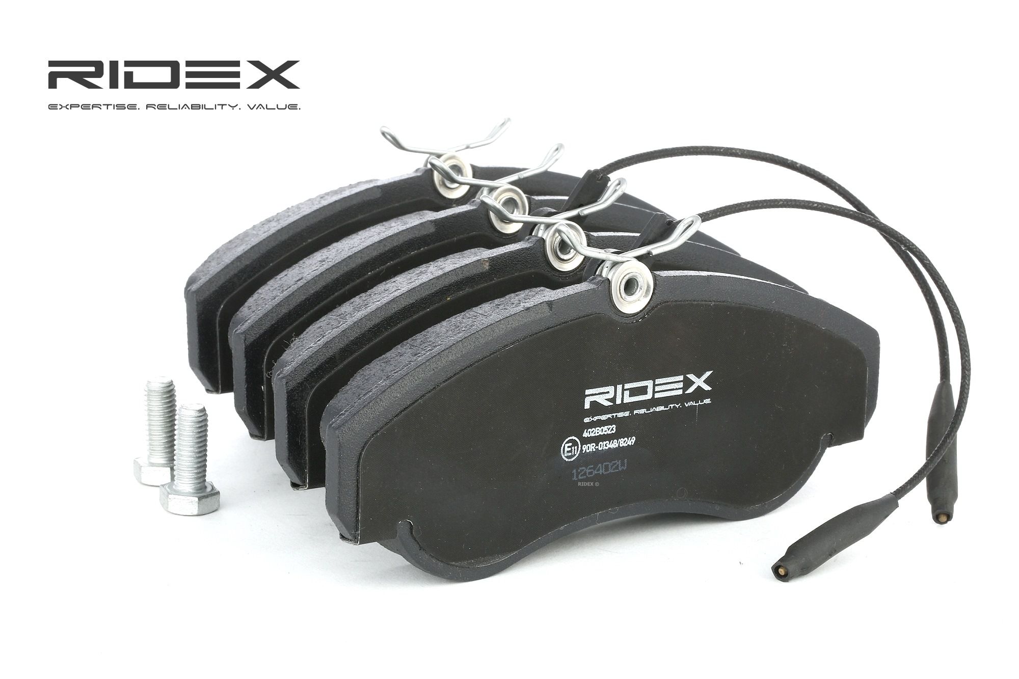 RIDEX Plaquettes De Frein 402B0523 Jeu De Plaquettes De Frein,Jeu de plaquettes de frein, frein à di