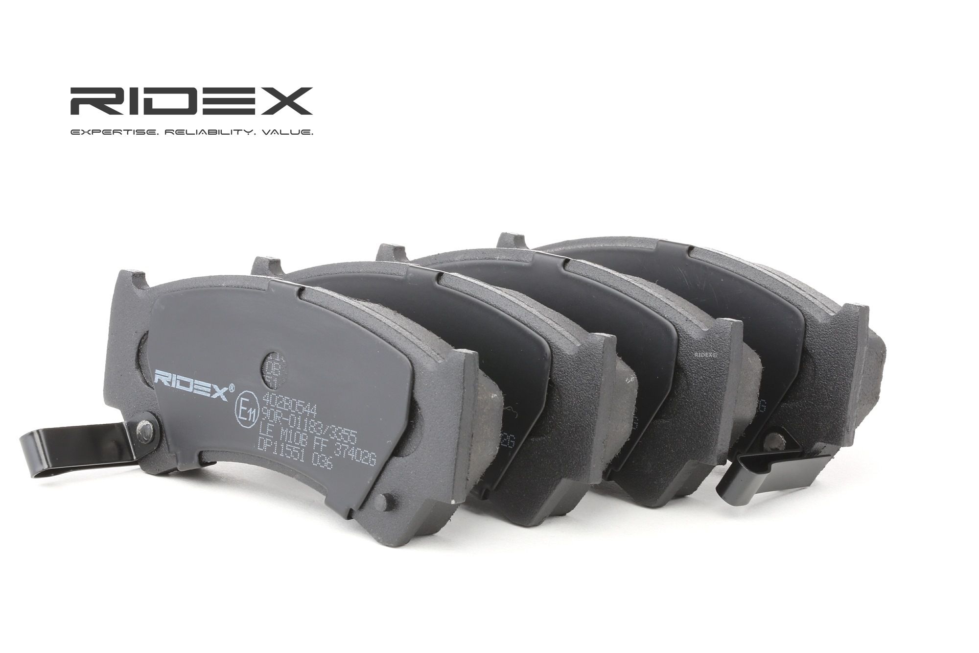 RIDEX Plaquettes De Frein 402B0544 Jeu De Plaquettes De Frein,Jeu de plaquettes de frein, frein à di