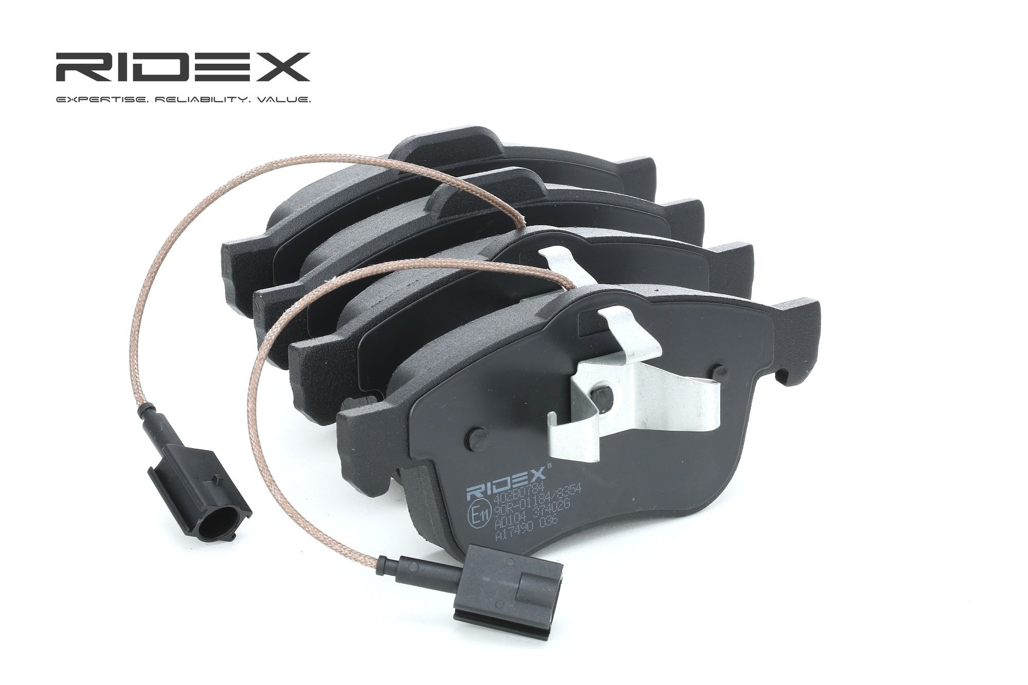 RIDEX Plaquettes De Frein 402B0784 Jeu De Plaquettes De Frein,Jeu de plaquettes de frein, frein à di