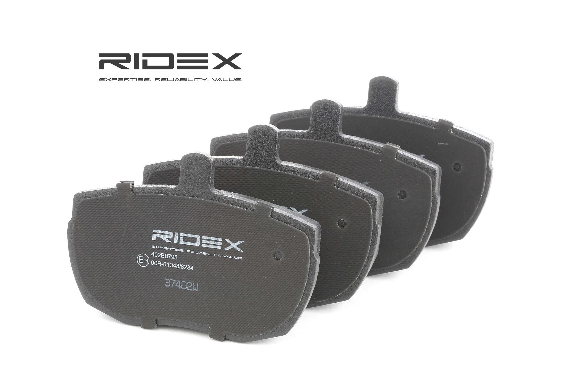 RIDEX Plaquettes De Frein 402B0795 Jeu De Plaquettes De Frein,Jeu de plaquettes de frein, frein à di