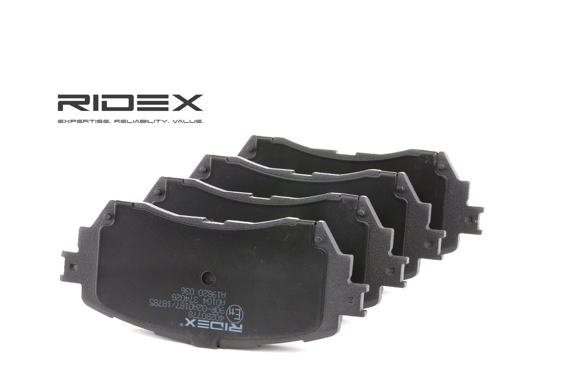 RIDEX Plaquettes De Frein 402B0778 Jeu De Plaquettes De Frein,Jeu de plaquettes de frein, frein à di