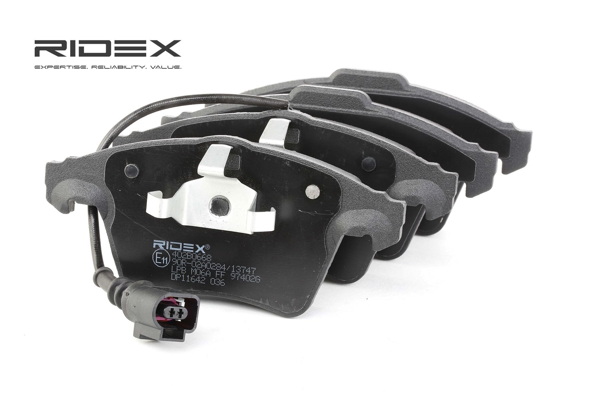 RIDEX Plaquettes De Frein 402B0668 Jeu De Plaquettes De Frein,Jeu de plaquettes de frein, frein à di