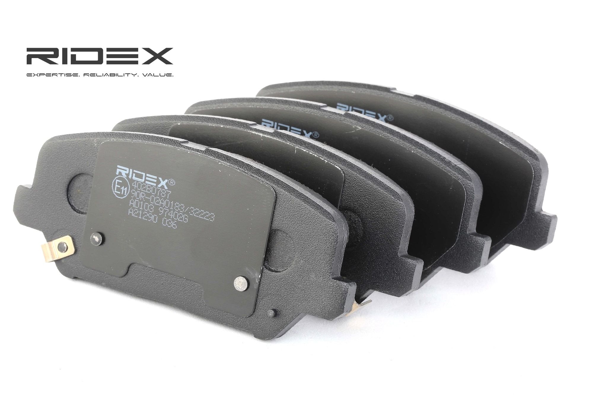 RIDEX Plaquettes De Frein 402B0787 Jeu De Plaquettes De Frein,Jeu de plaquettes de frein, frein à di