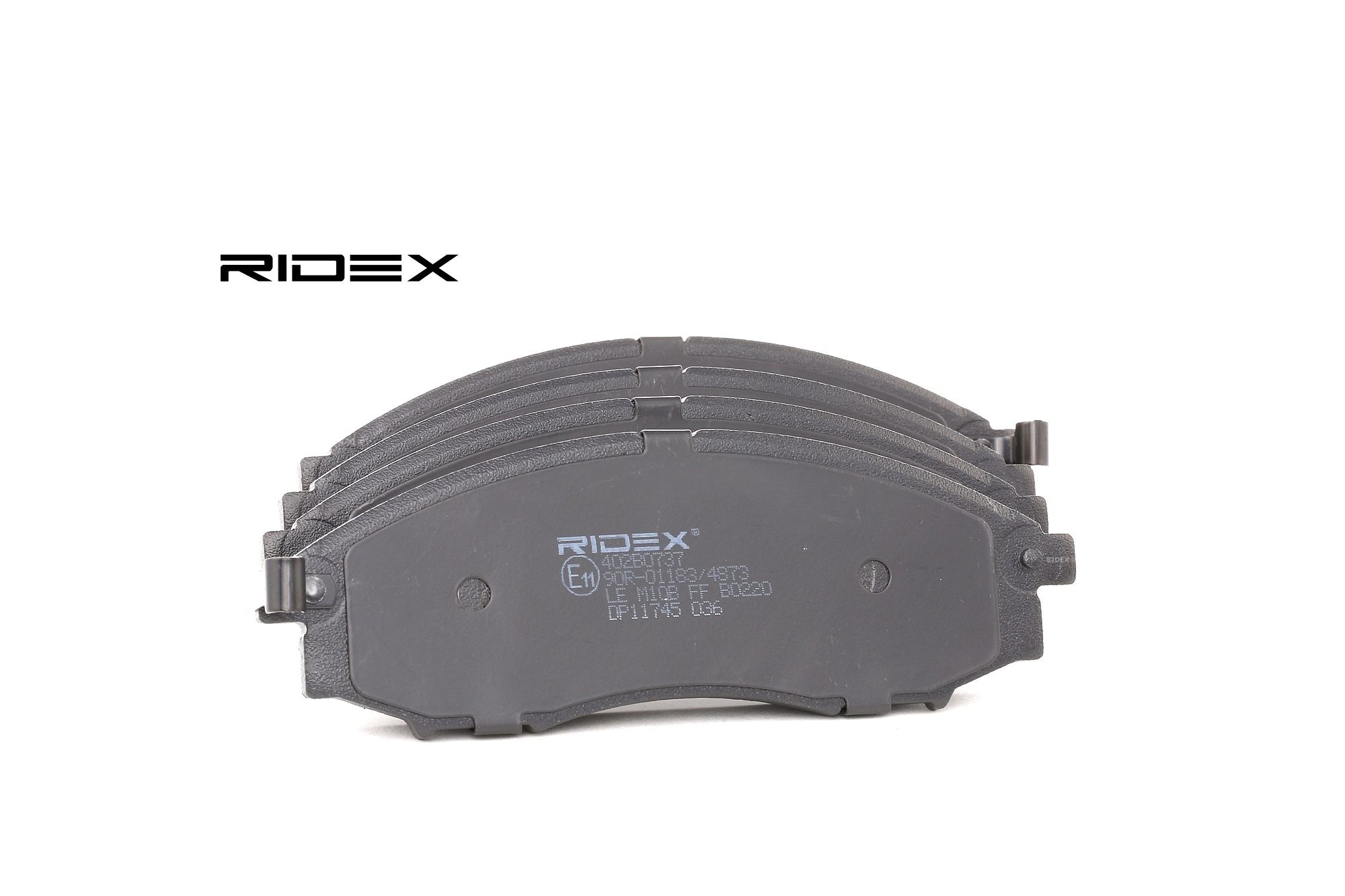 RIDEX Plaquettes De Frein 402B0737 Jeu De Plaquettes De Frein,Jeu de plaquettes de frein, frein à di