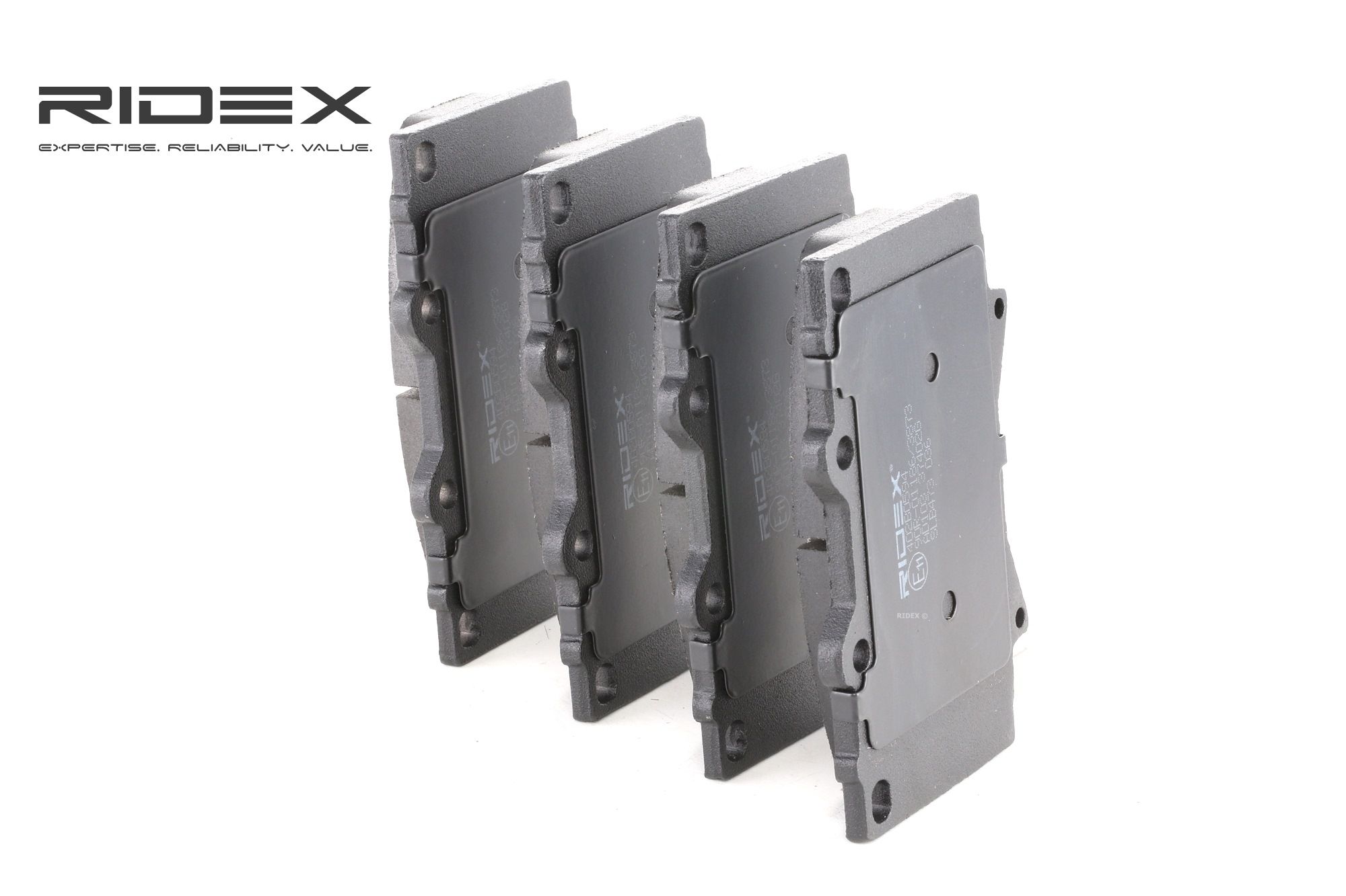 RIDEX Plaquettes De Frein 402B0594 Jeu De Plaquettes De Frein,Jeu de plaquettes de frein, frein à di