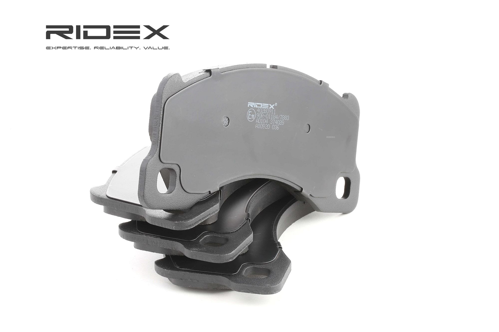 RIDEX Plaquettes De Frein 402B0911 Jeu De Plaquettes De Frein,Jeu de plaquettes de frein, frein à di