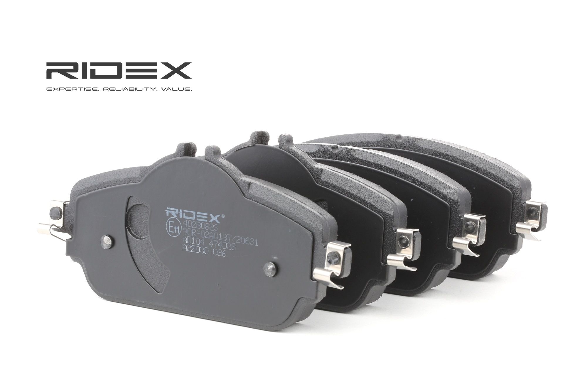 RIDEX Plaquettes De Frein 402B0823 Jeu De Plaquettes De Frein,Jeu de plaquettes de frein, frein à di