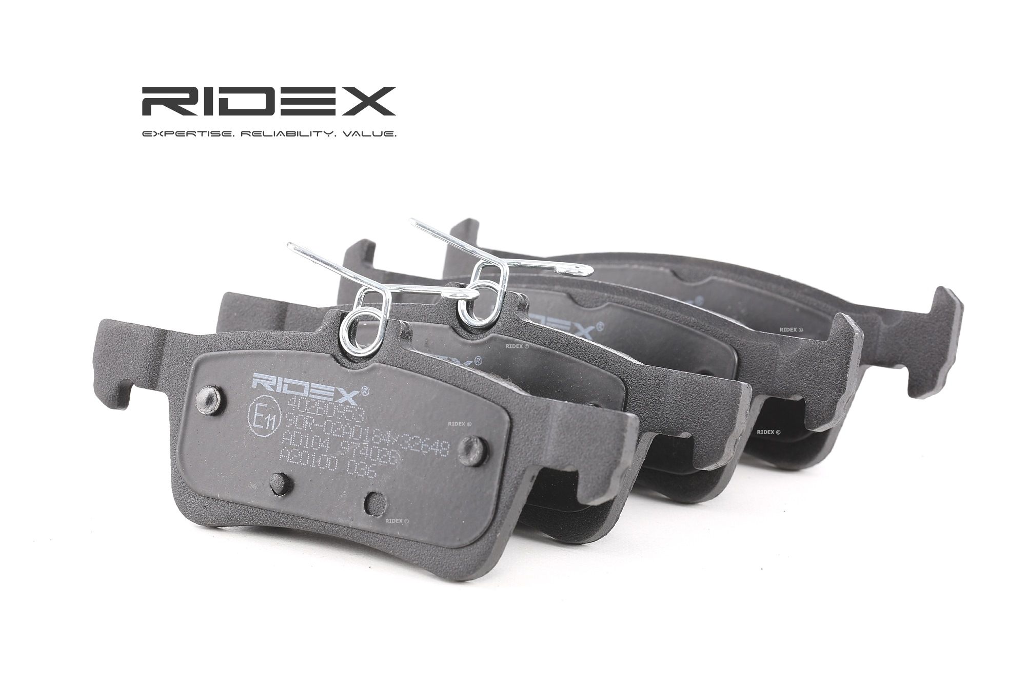 RIDEX Plaquettes De Frein 402B0953 Jeu De Plaquettes De Frein,Jeu de plaquettes de frein, frein à di