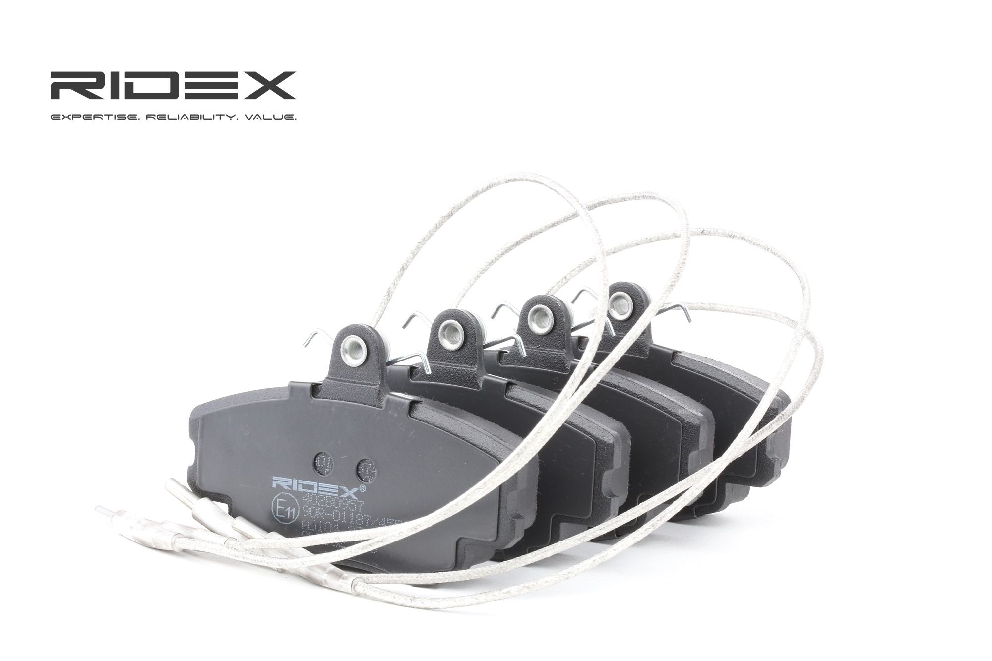 RIDEX Plaquettes De Frein 402B0957 Jeu De Plaquettes De Frein,Jeu de plaquettes de frein, frein à di