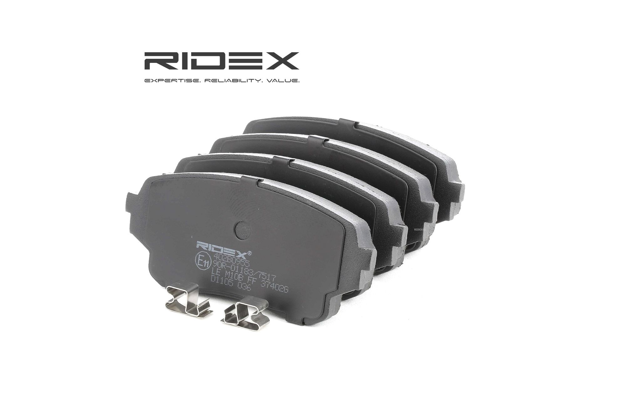 RIDEX Plaquettes De Frein 402B0955 Jeu De Plaquettes De Frein,Jeu de plaquettes de frein, frein à di