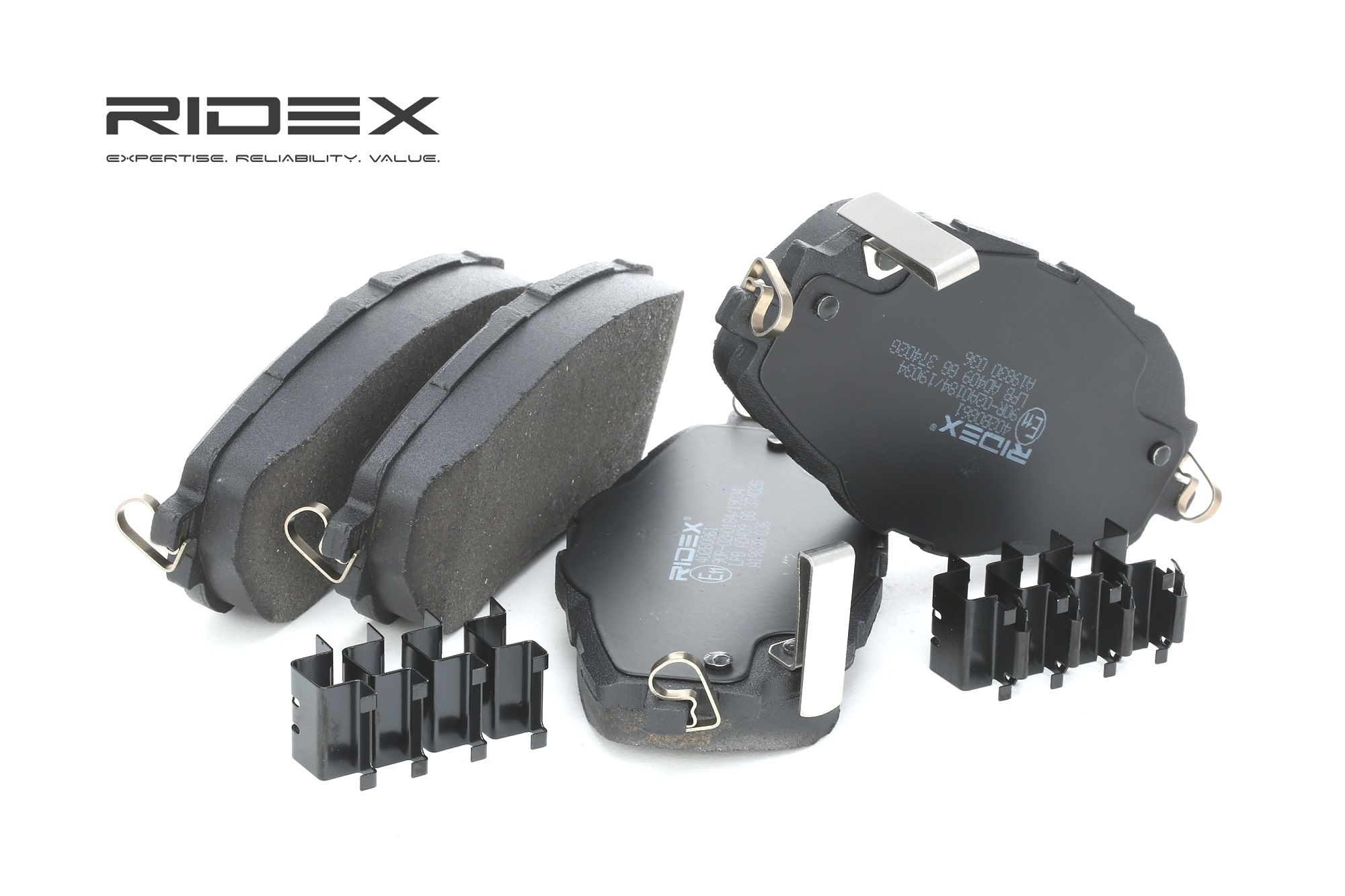 RIDEX Plaquettes De Frein 402B0861 Jeu De Plaquettes De Frein,Jeu de plaquettes de frein, frein à di