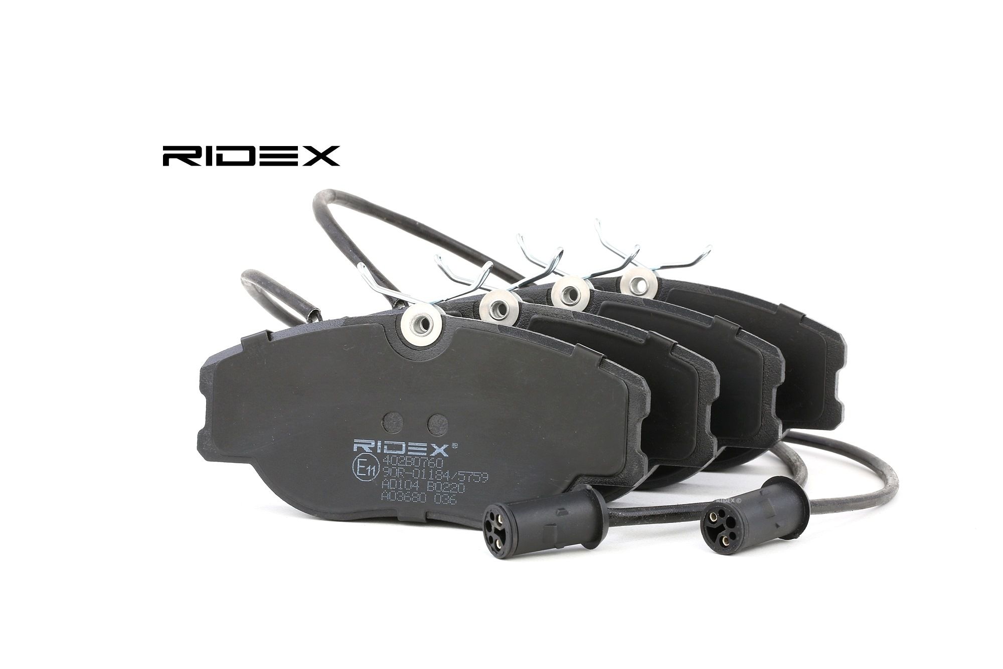 RIDEX Plaquettes De Frein 402B0760 Jeu De Plaquettes De Frein,Jeu de plaquettes de frein, frein à di