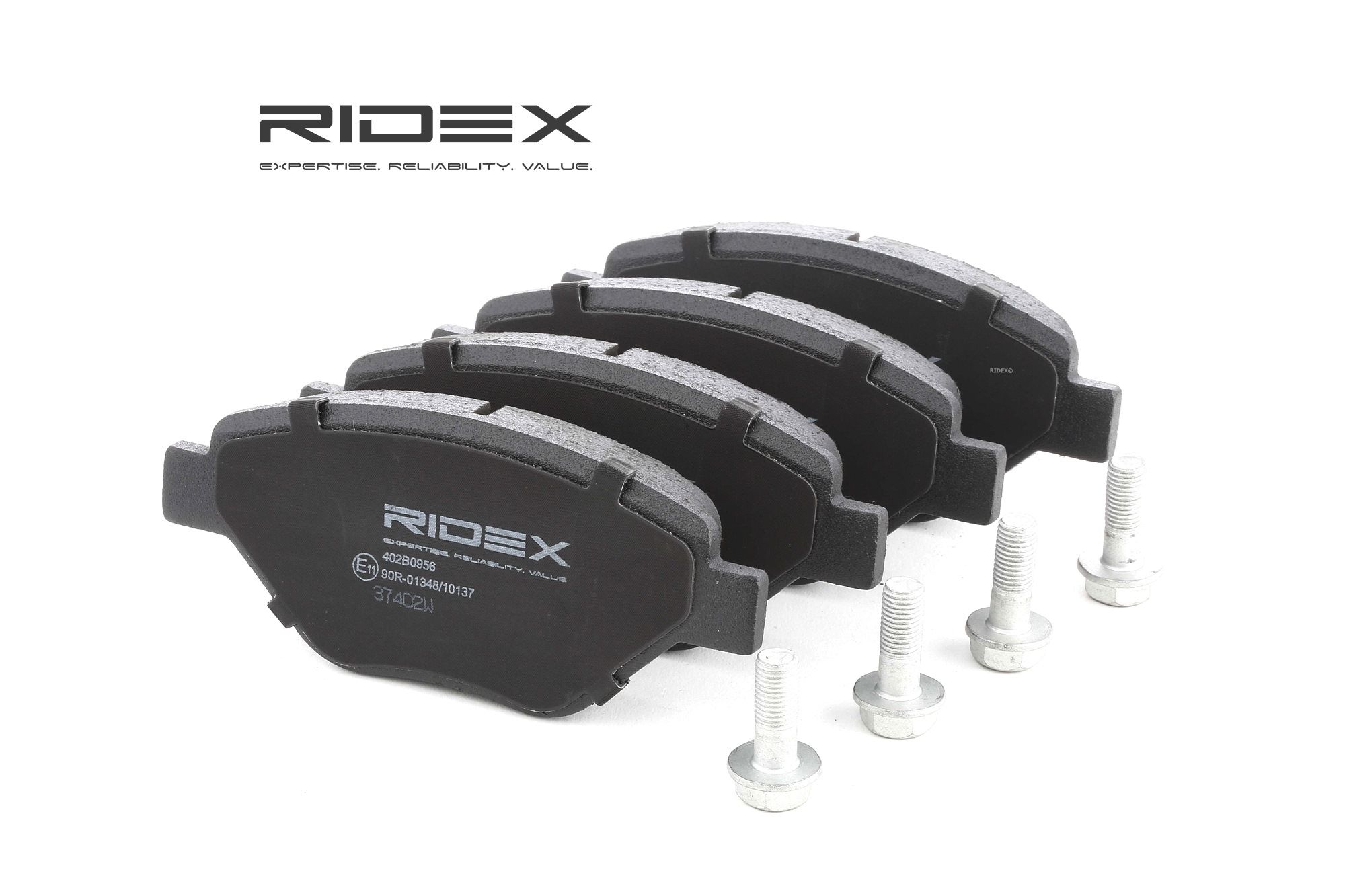 RIDEX Plaquettes De Frein 402B0956 Jeu De Plaquettes De Frein,Jeu de plaquettes de frein, frein à di