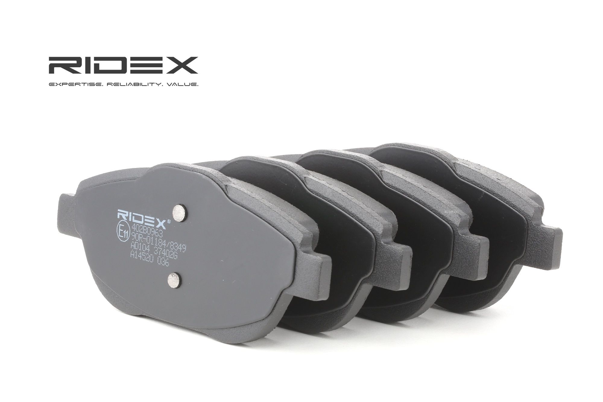 RIDEX Plaquettes De Frein 402B0963 Jeu De Plaquettes De Frein,Jeu de plaquettes de frein, frein à di