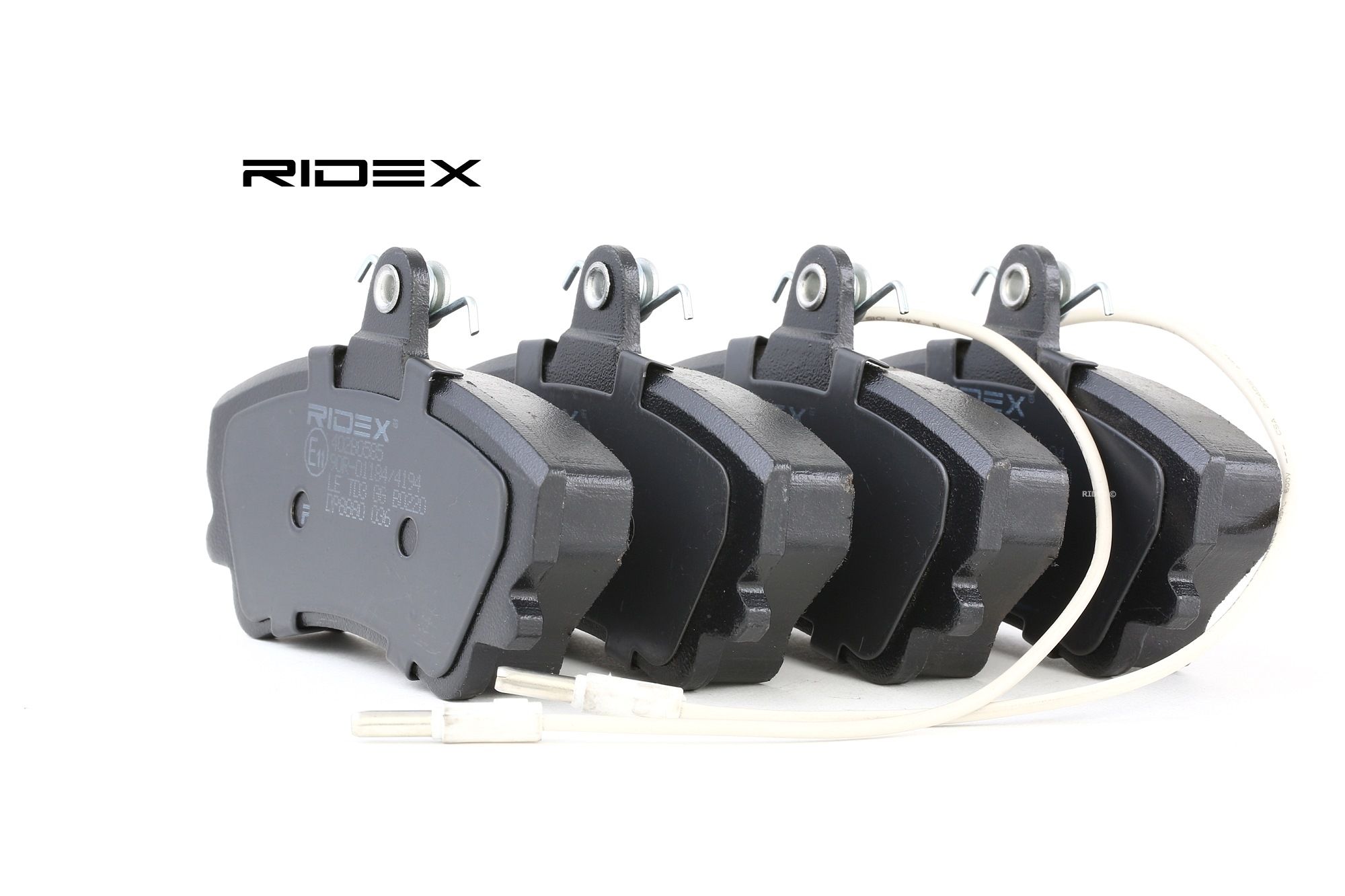 RIDEX Plaquettes De Frein 402B0585 Jeu De Plaquettes De Frein,Jeu de plaquettes de frein, frein à di