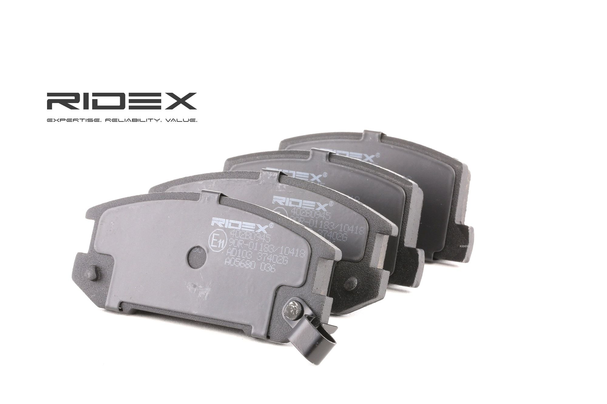 RIDEX Plaquettes De Frein 402B0945 Jeu De Plaquettes De Frein,Jeu de plaquettes de frein, frein à di