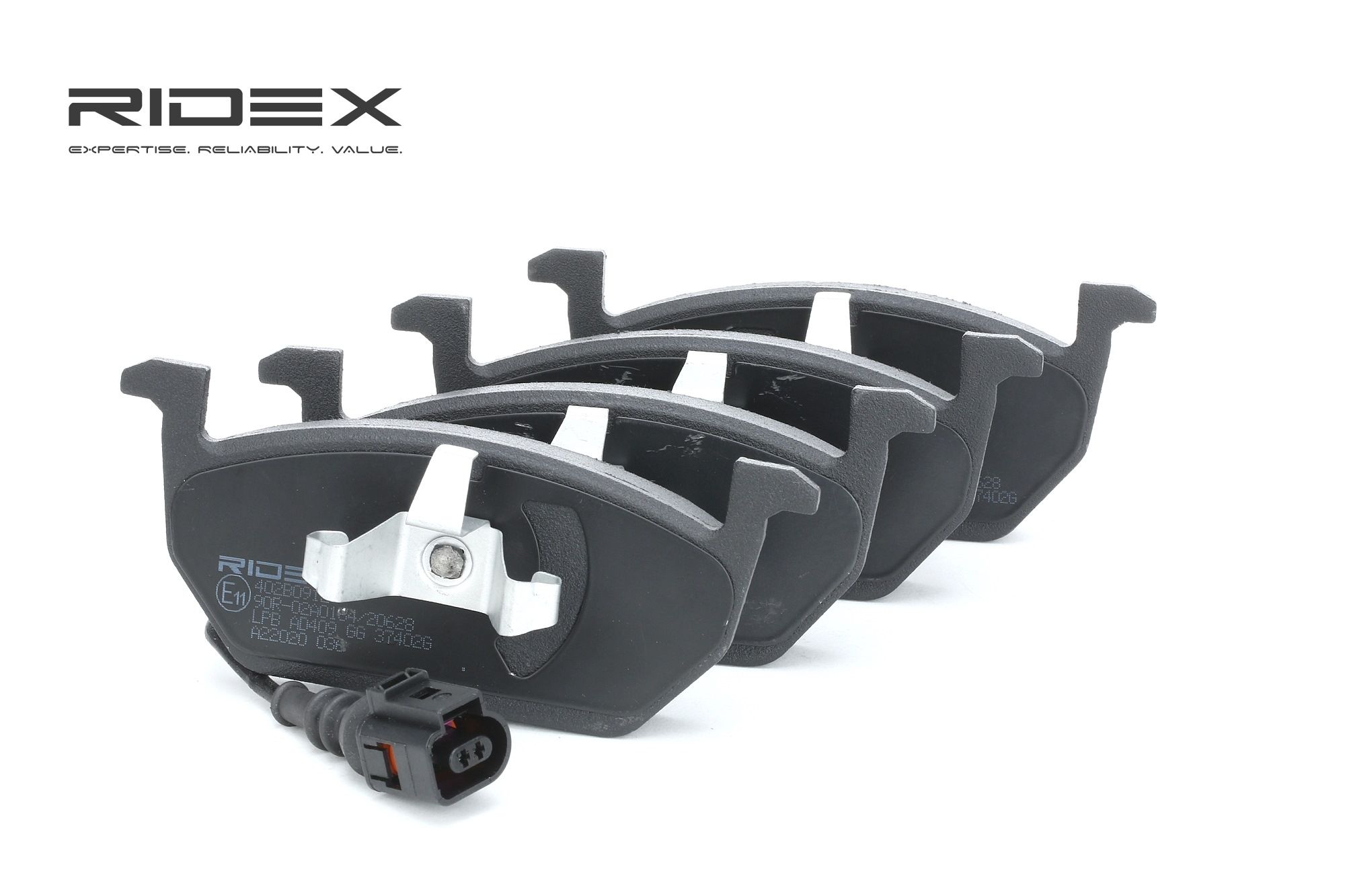 RIDEX Plaquettes De Frein 402B0912 Jeu De Plaquettes De Frein,Jeu de plaquettes de frein, frein à di