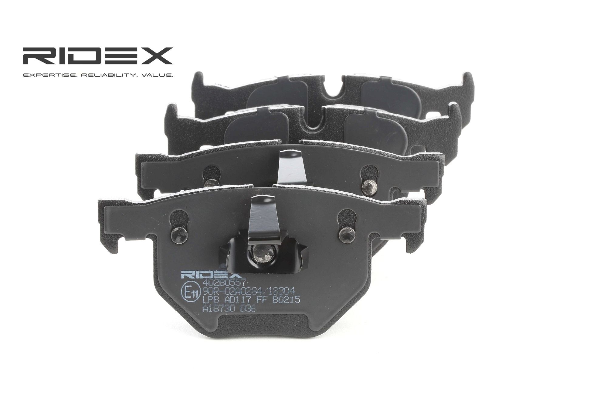 RIDEX Plaquettes De Frein 402B0557 Jeu De Plaquettes De Frein,Jeu de plaquettes de frein, frein à di